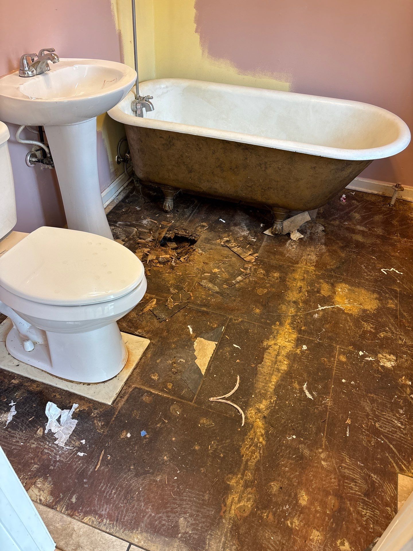Custom Bathroom Remodel and Marble Tile Installation in Bellevue by Footprints Floors Kentucky