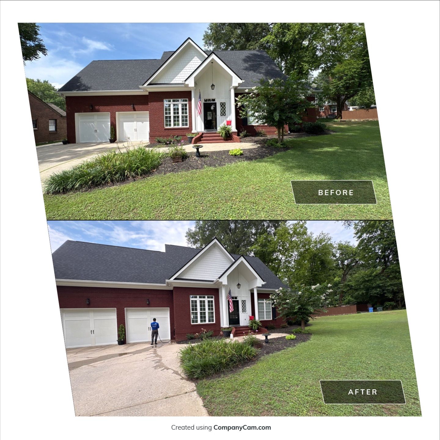 Project in Chattanooga by Curb Appeal 