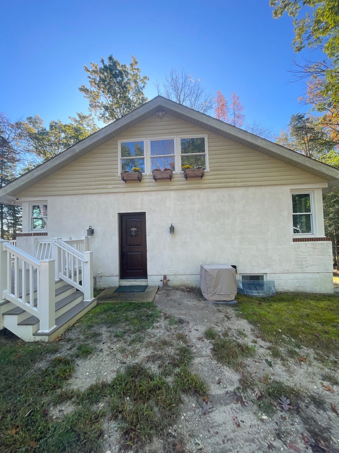 Residential House SoftWash + using High Pressure rinse by SJ Exterior