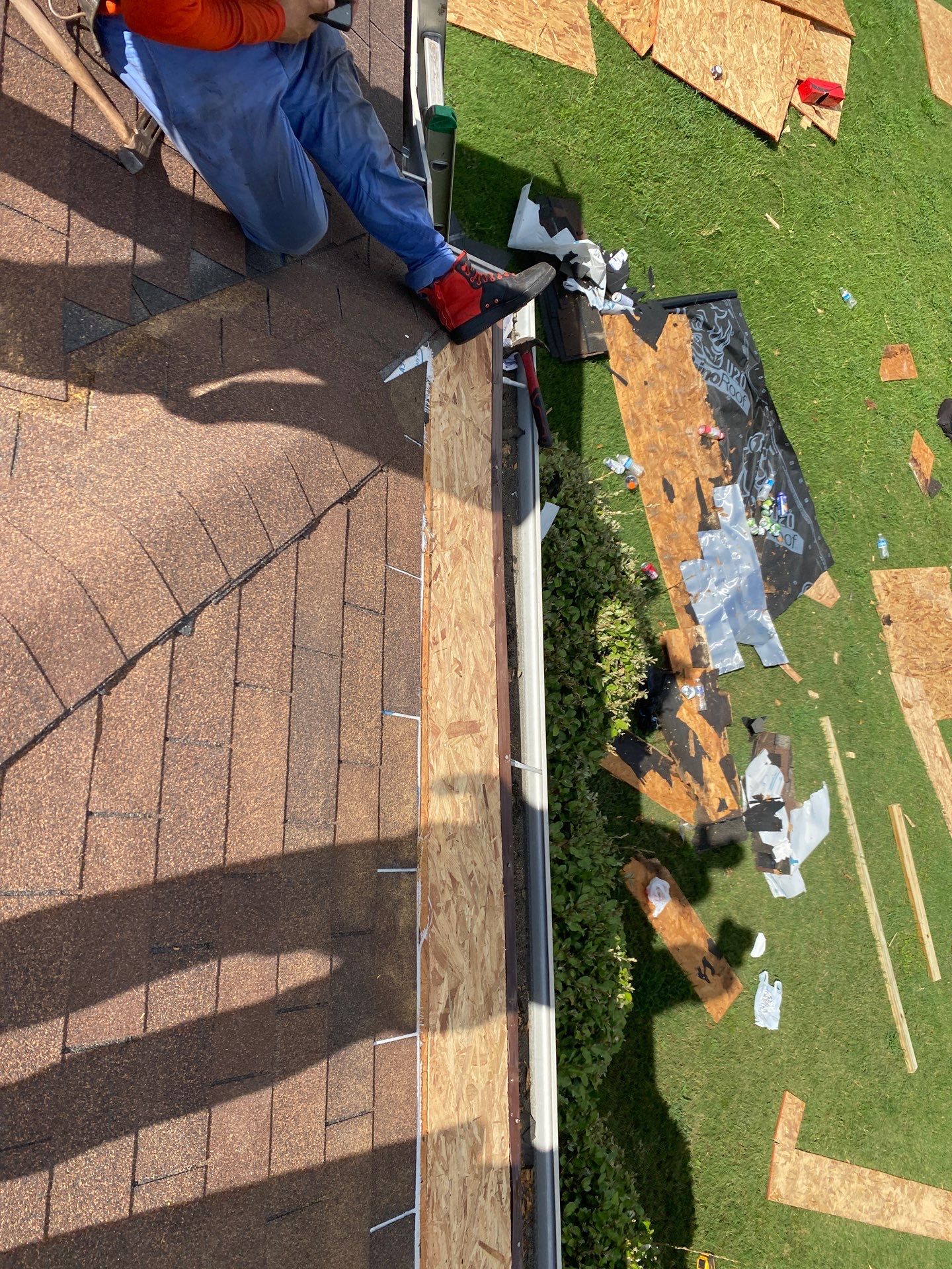 Residential Roofing Repair using Owen's Corning Duration (Lifetime) Shingles by Roof Repair Company
