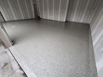 Garage using Mediterranean