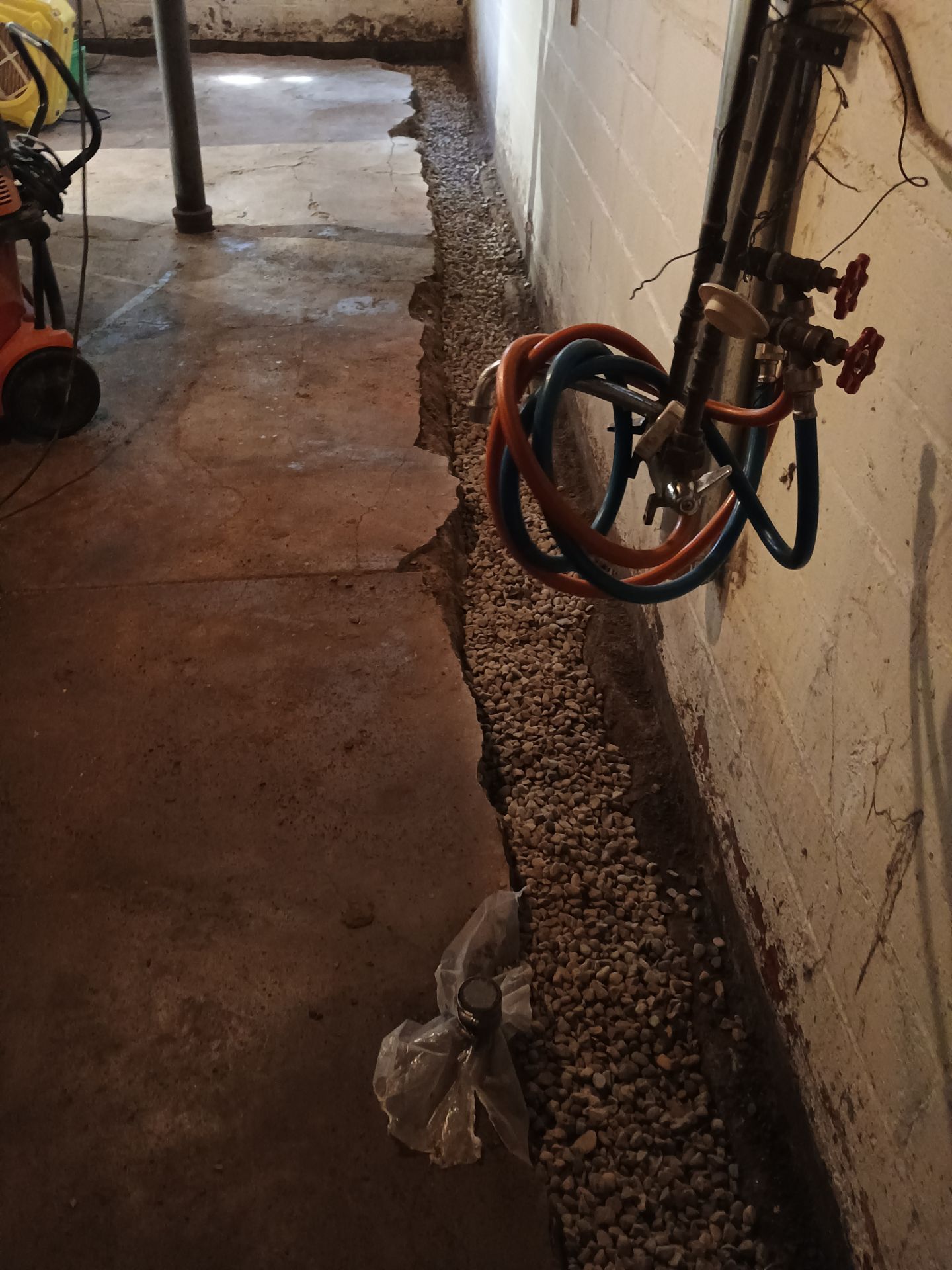 Interior Drain Tile & Sump Pump System in North Minneapolis by Waterproofing Northeast