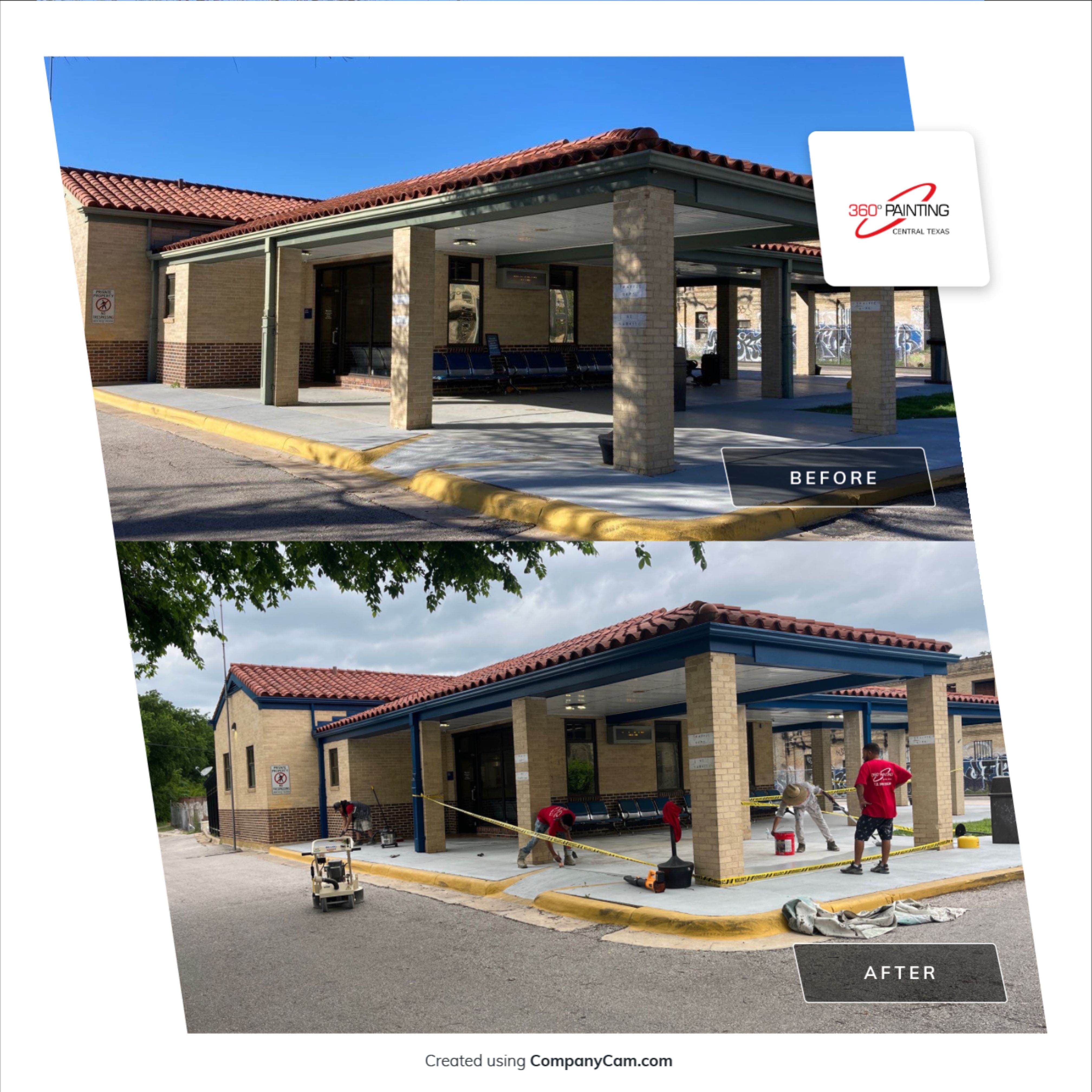 Brushing Success: A Showcase of Our Diverse Commercial Painting Triumph by 360 Painting Central Texas 