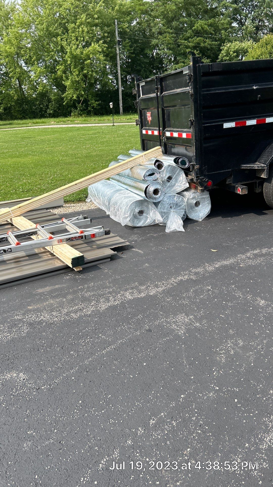Residential Roofing Installation using Performance Panel Metal - Burnished Slate by RoofX 