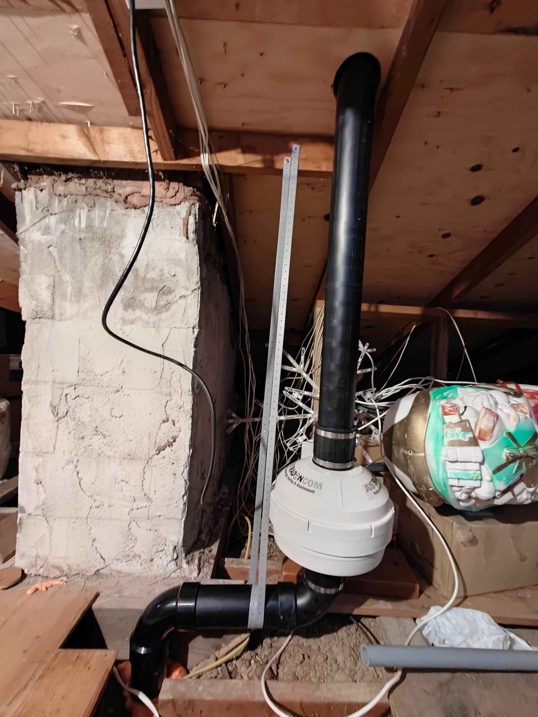 Subslab Radon System by JustRadon.Com