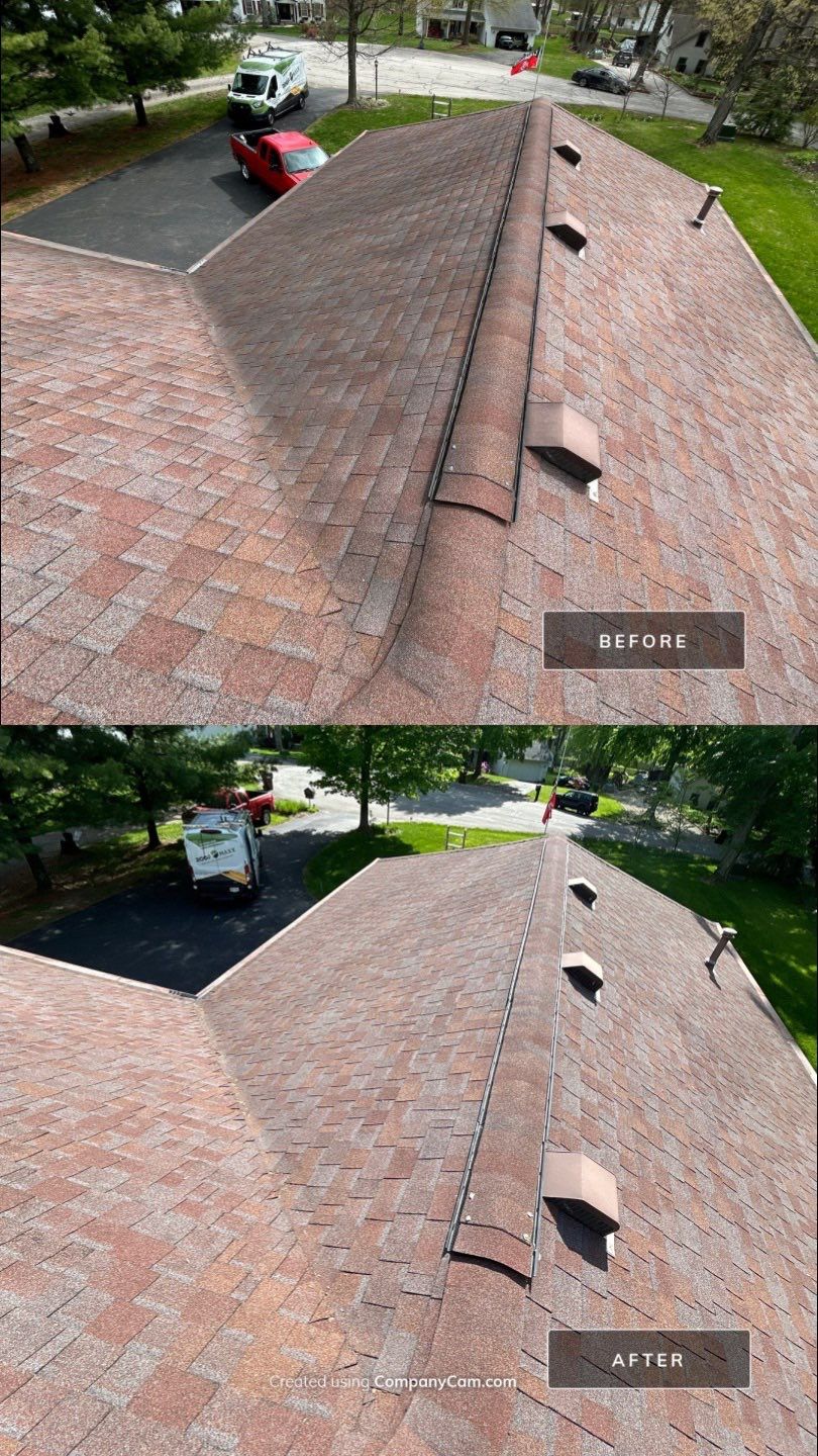 Roof Maxx Residential Before & After Pictures by Roof Maxx of Columbus, OH
