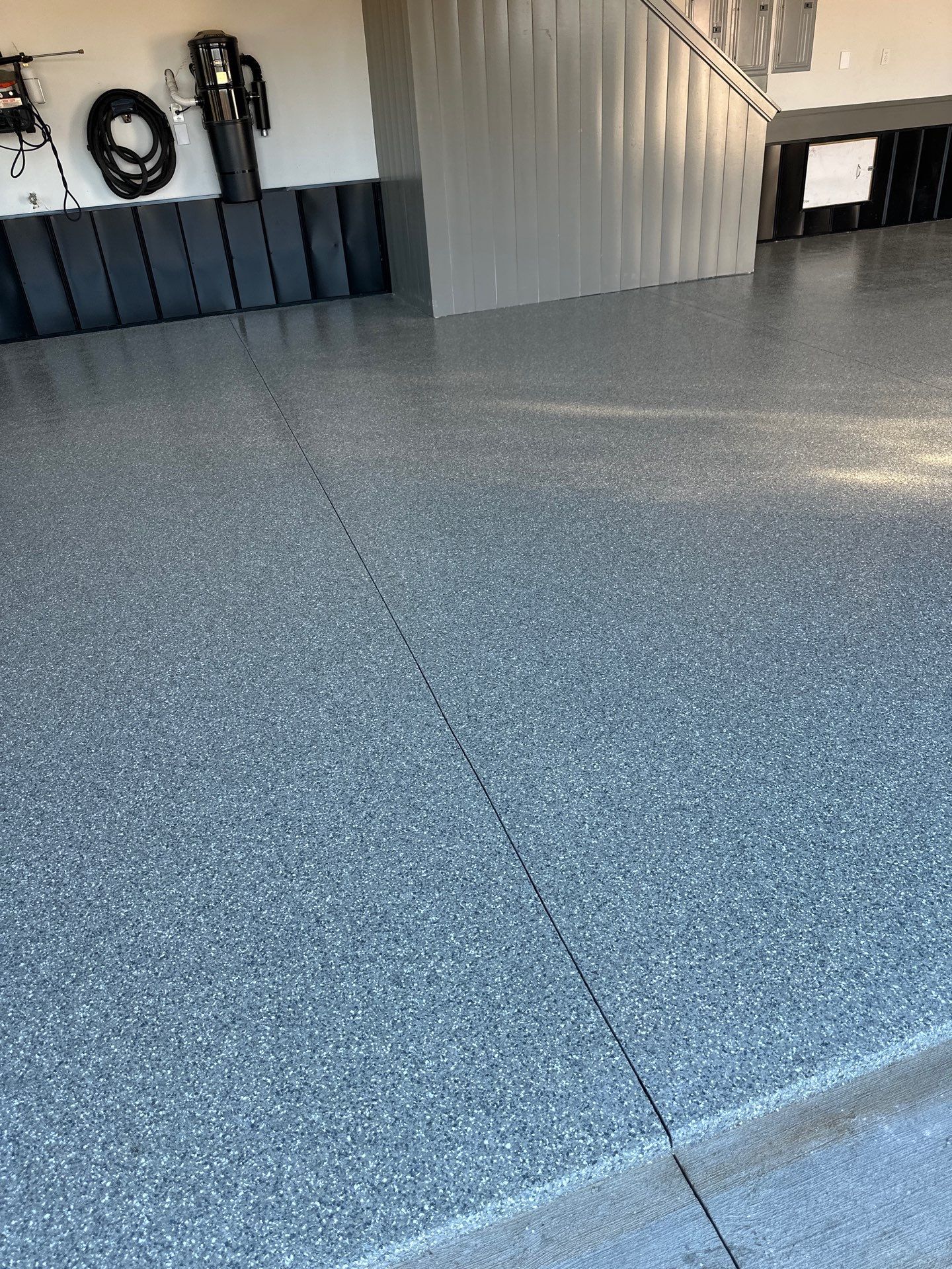Garage Floor Coating using Thyme by My Garage Floor Guys