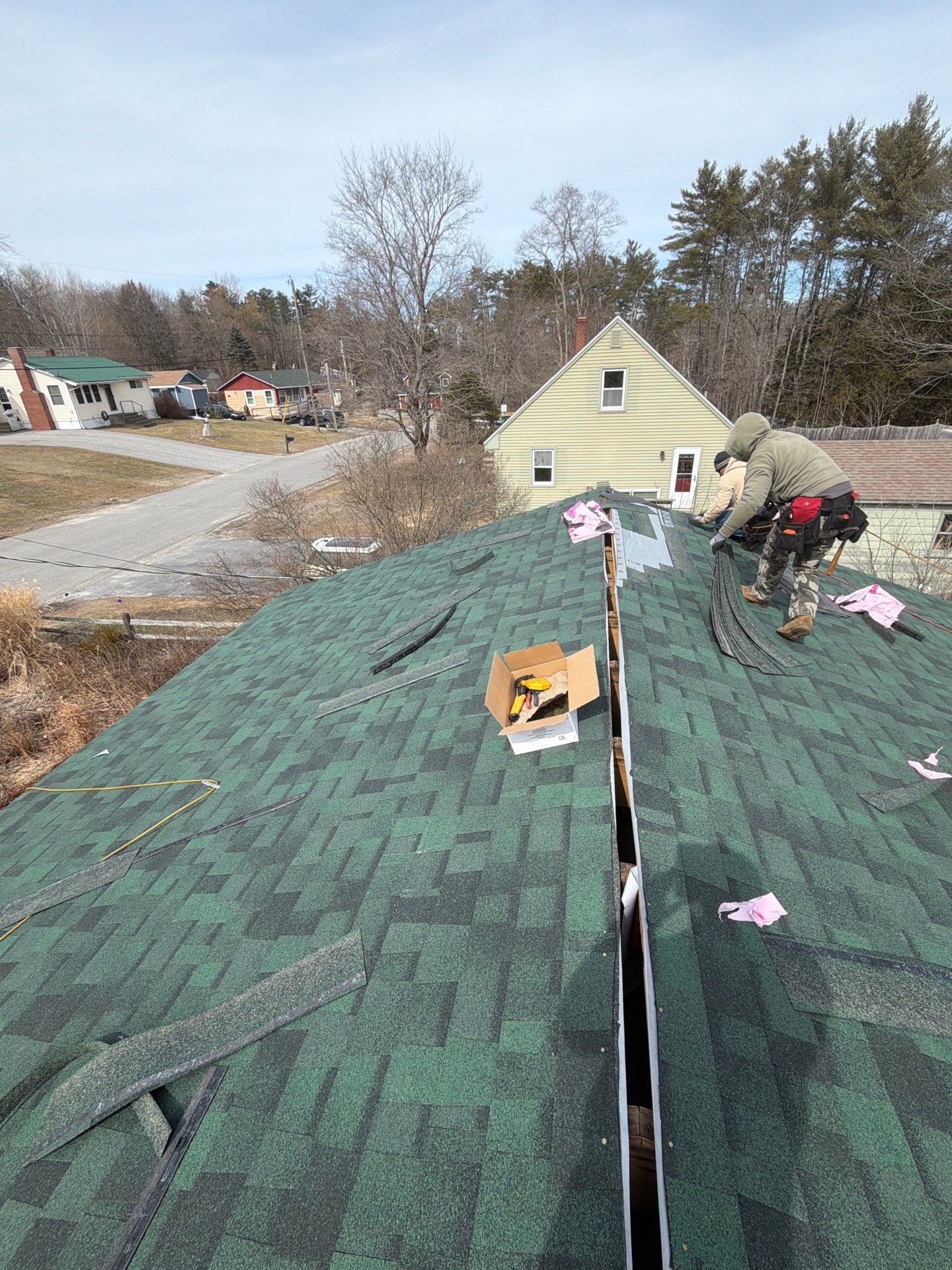 Roof Installation – Lisbon, ME by Tall pine roofing