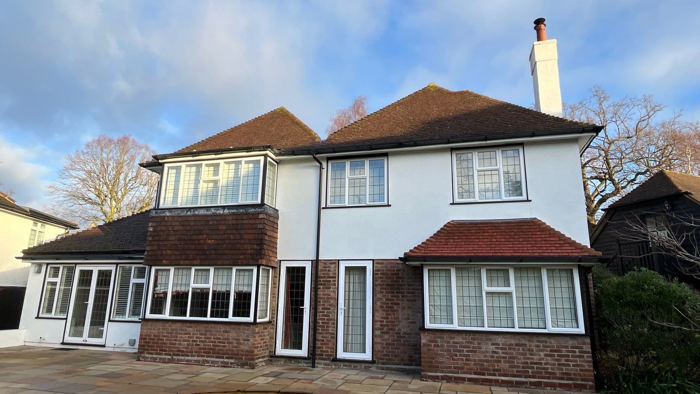 Roof Cleaning using Honda 15lpm Low Pressure Washing Machine by Ges Exterior Cleaning ltd