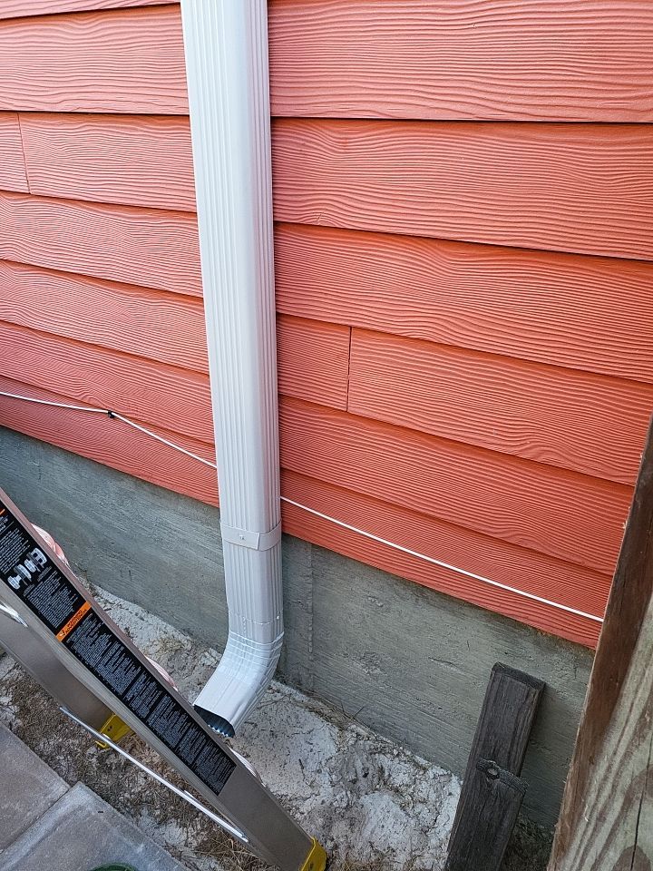 Gutter Installation using K-Style Gutters by Gutter Professors