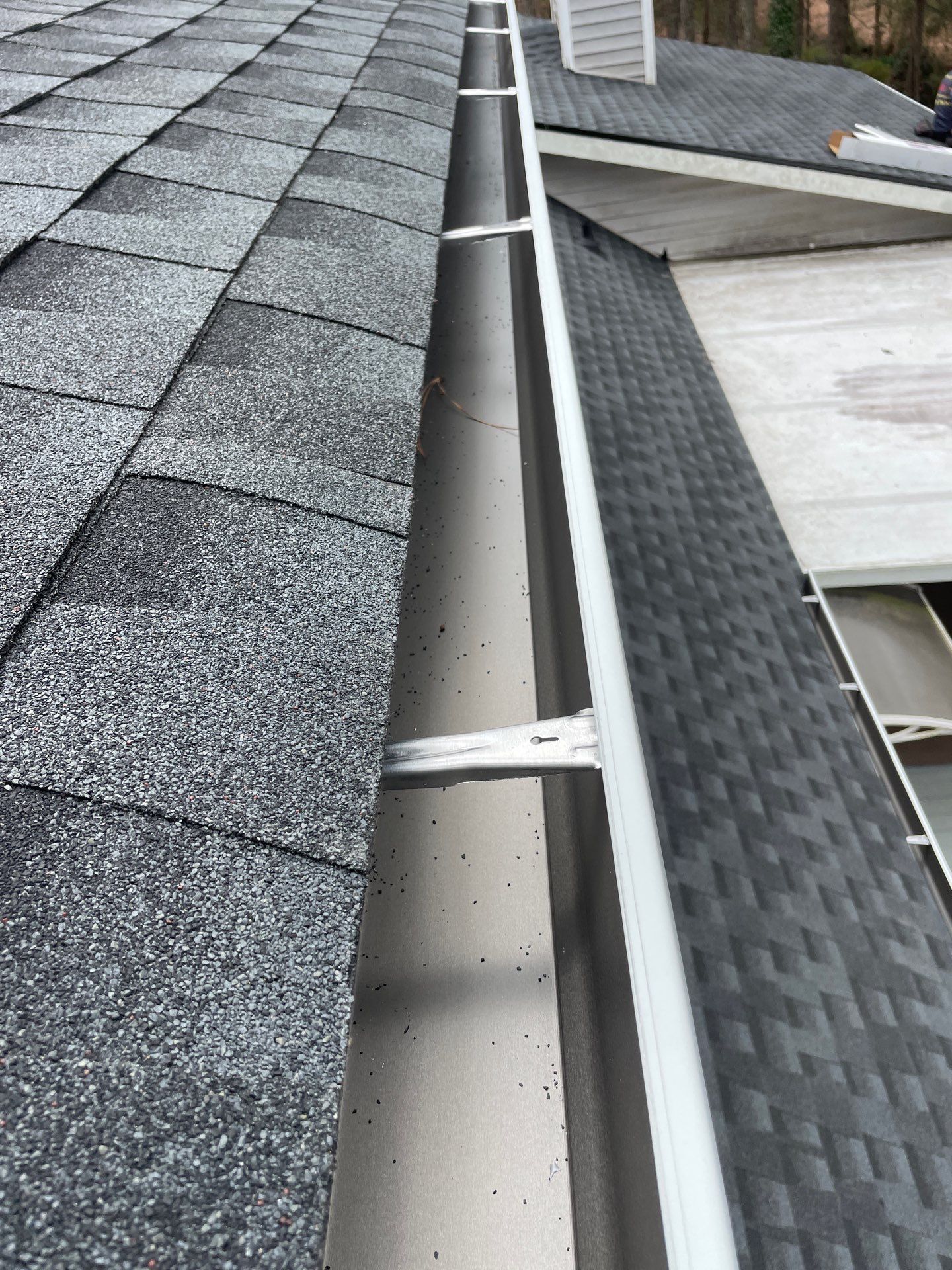 Roof Replacement Gutters & Downspouts by Deerfield Roofing LLC