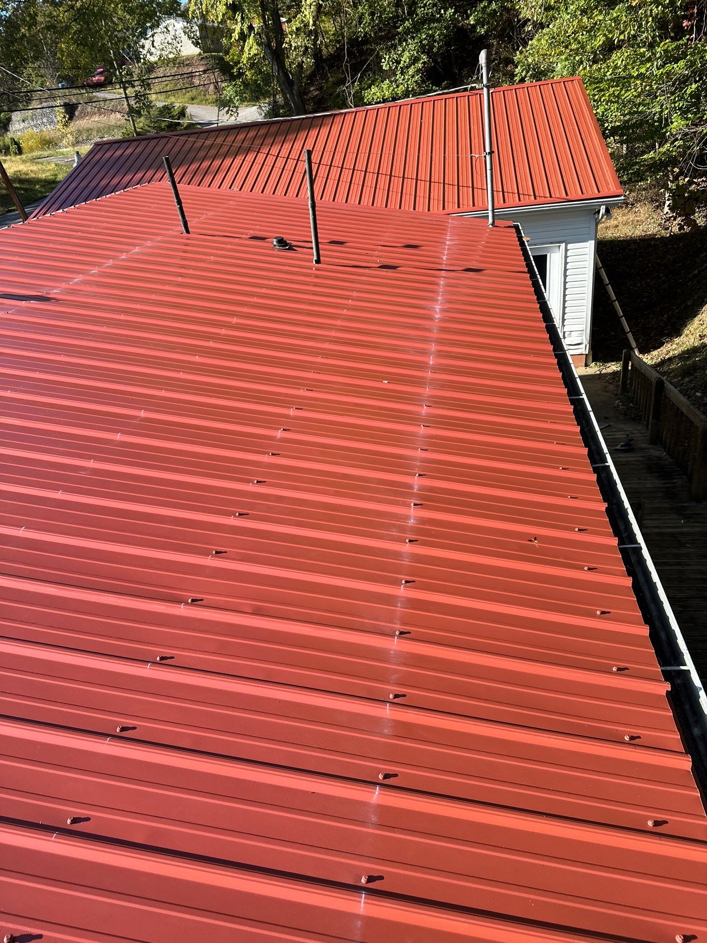 Residential Roofing Installation using Metal by Rainstoppers Roofing