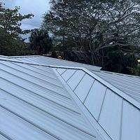 24ga 1" Nail-Strip Silver Metallic  by Total Roofing System The Metal Roof Experts