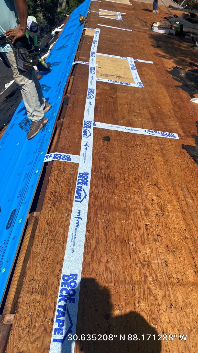 Residential Roofing Installation using Roof Replacement by American Roofing & Construction LLC