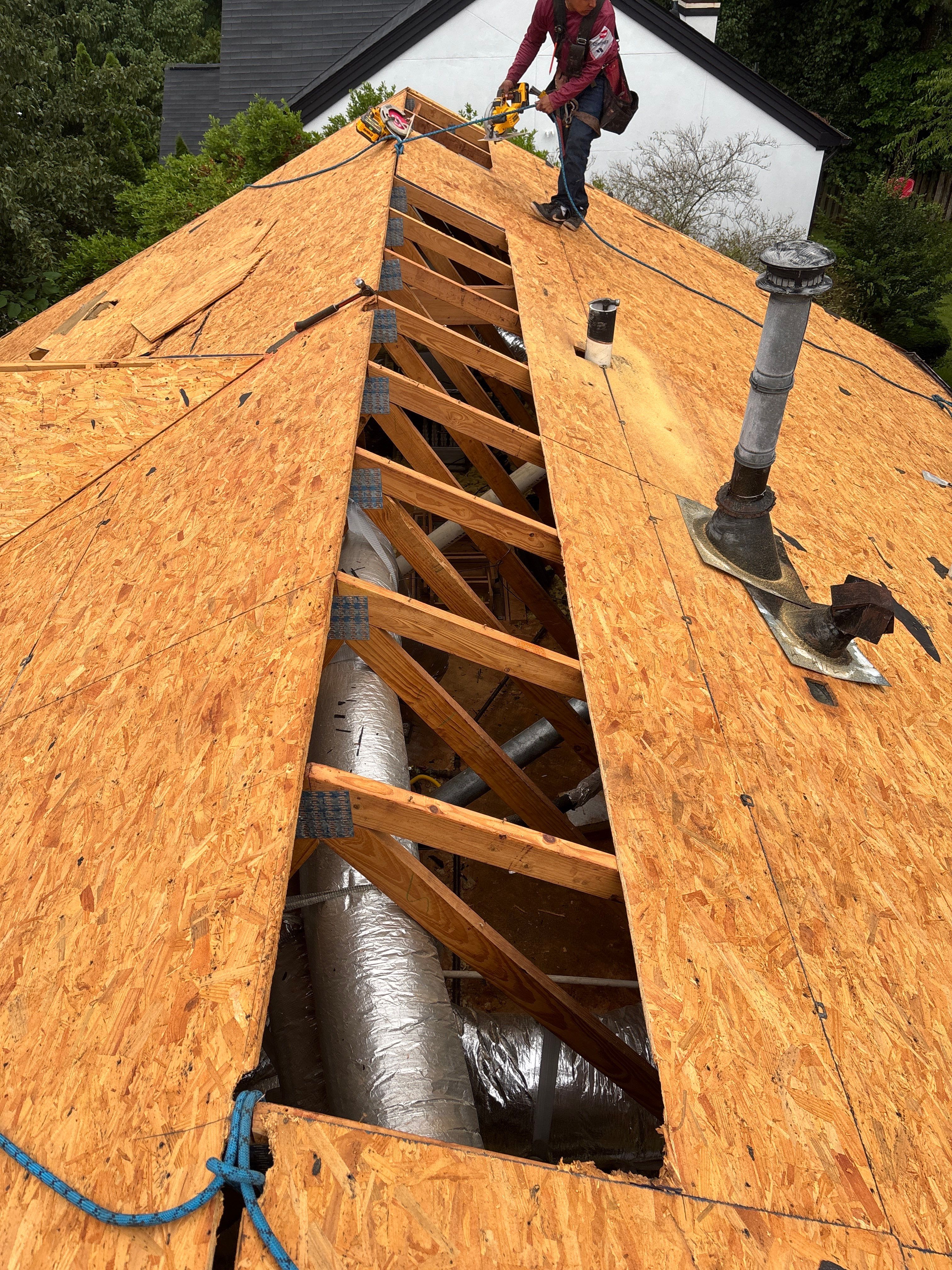 Roof replacement  by Deerfield Roofing LLC