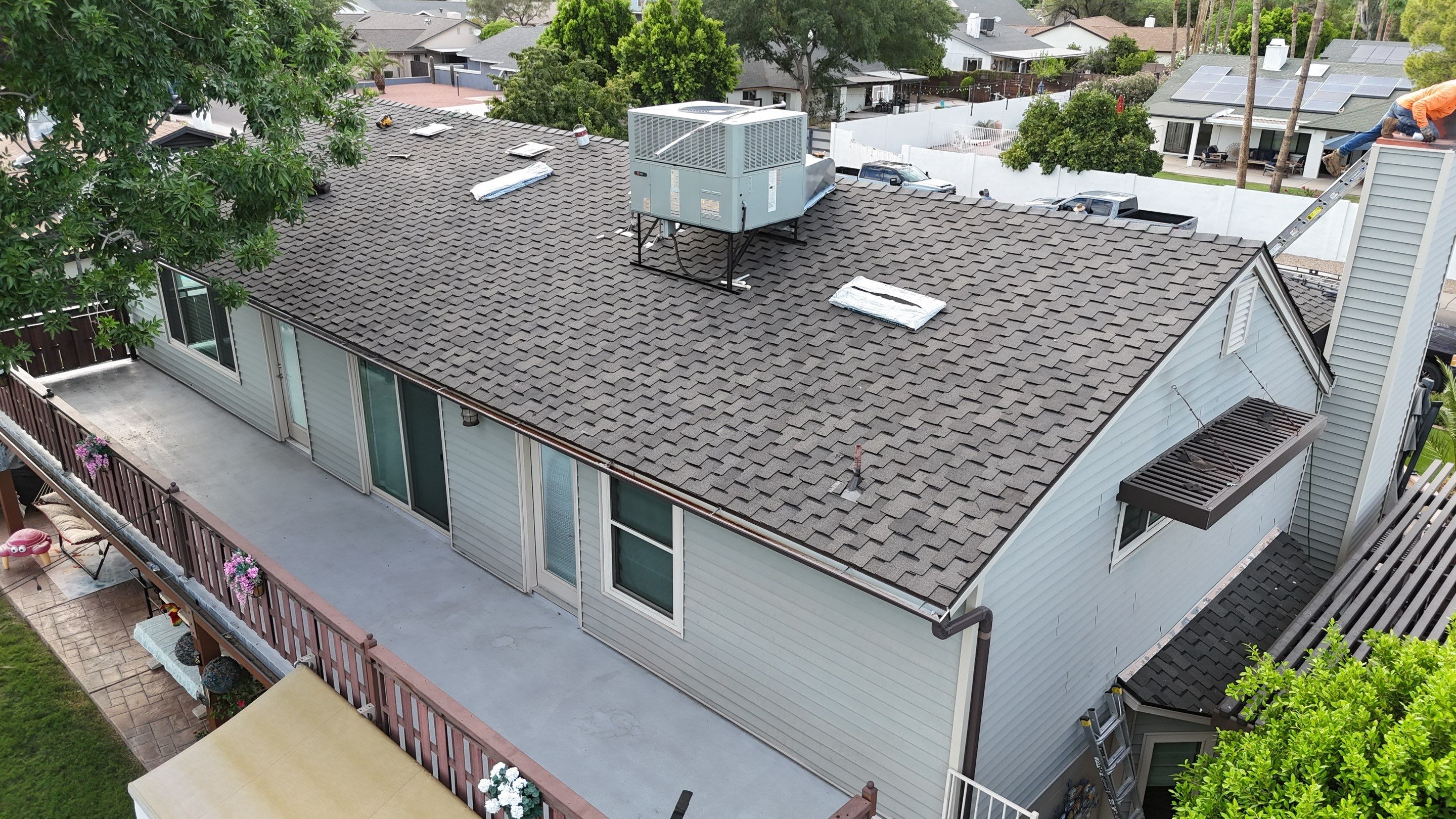 Project in Scottsdale, AZ by Saint Roofing