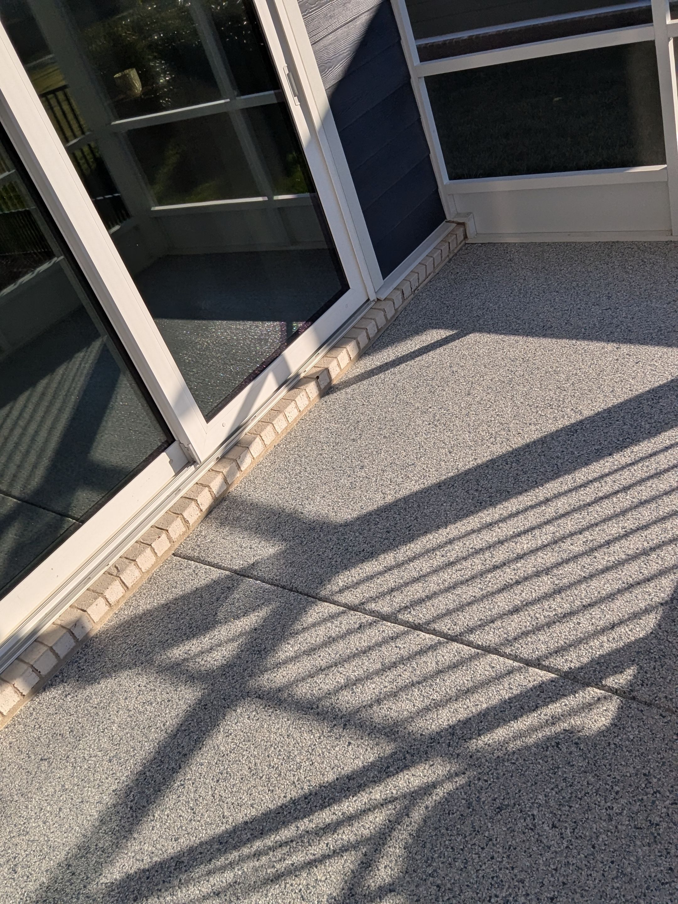 Patio Floor Coating using Tidal Wave by My Garage Floor Guys