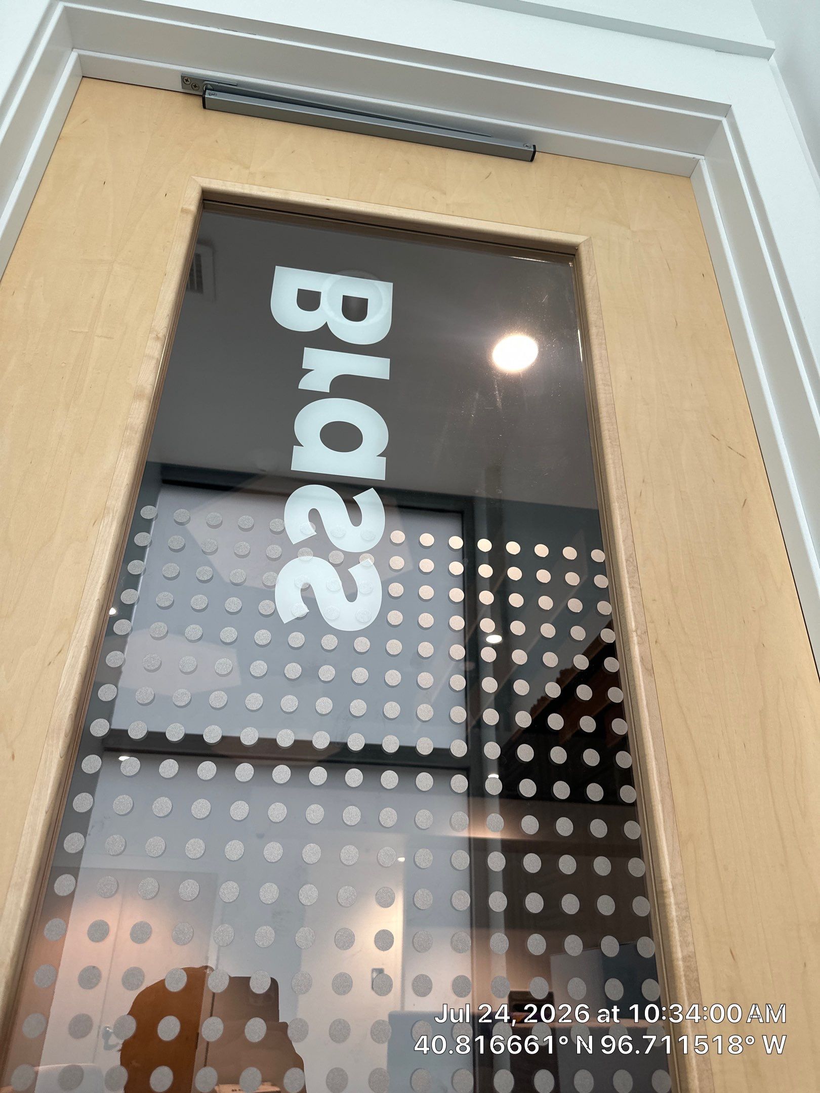Commercial Interior Flooring and Window Installation in Lincoln by CompanyCam Sales Demo
