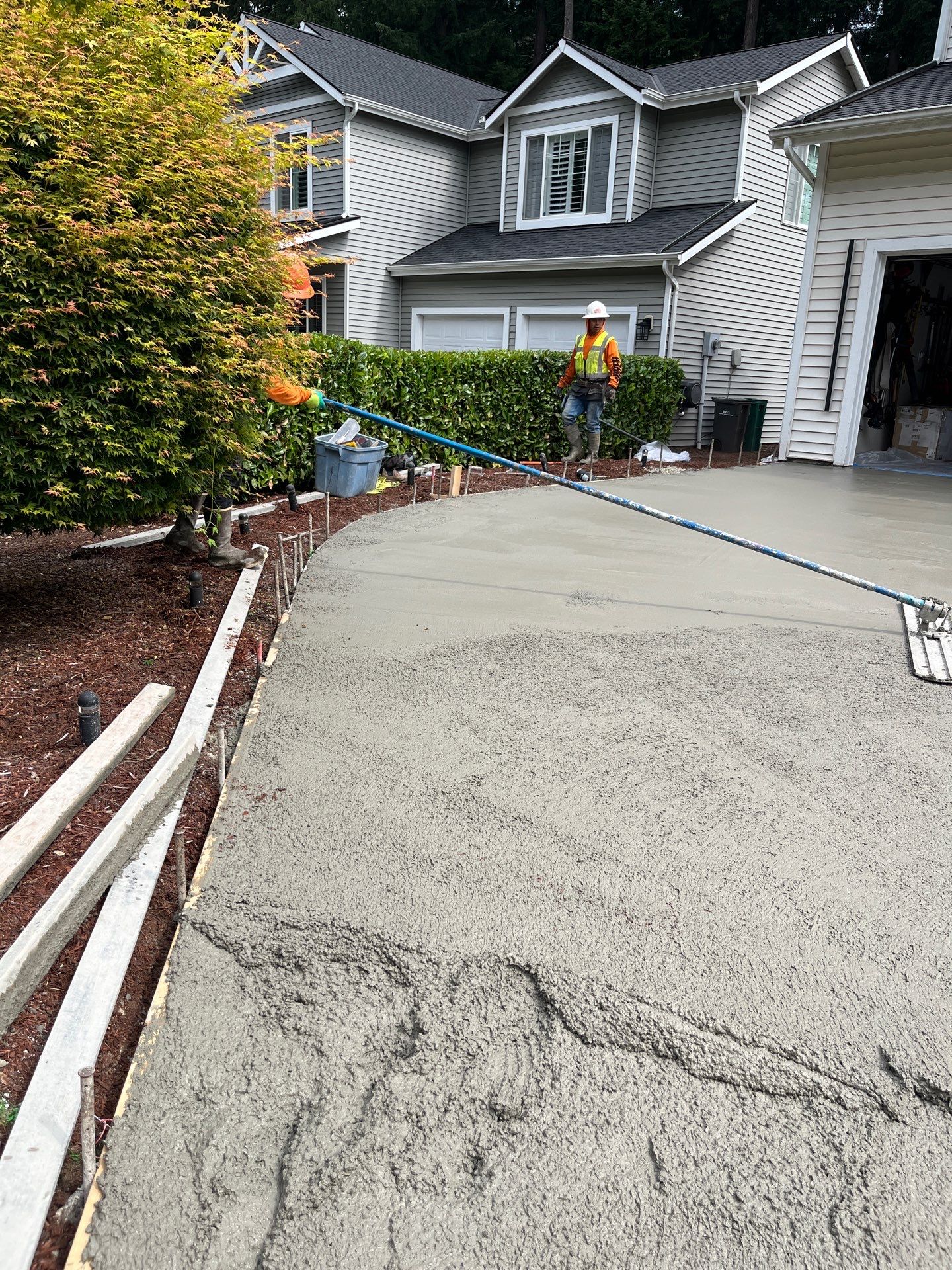 Luis | Concrete Driveway by Jireh Asphalt & Concrete Inc 
