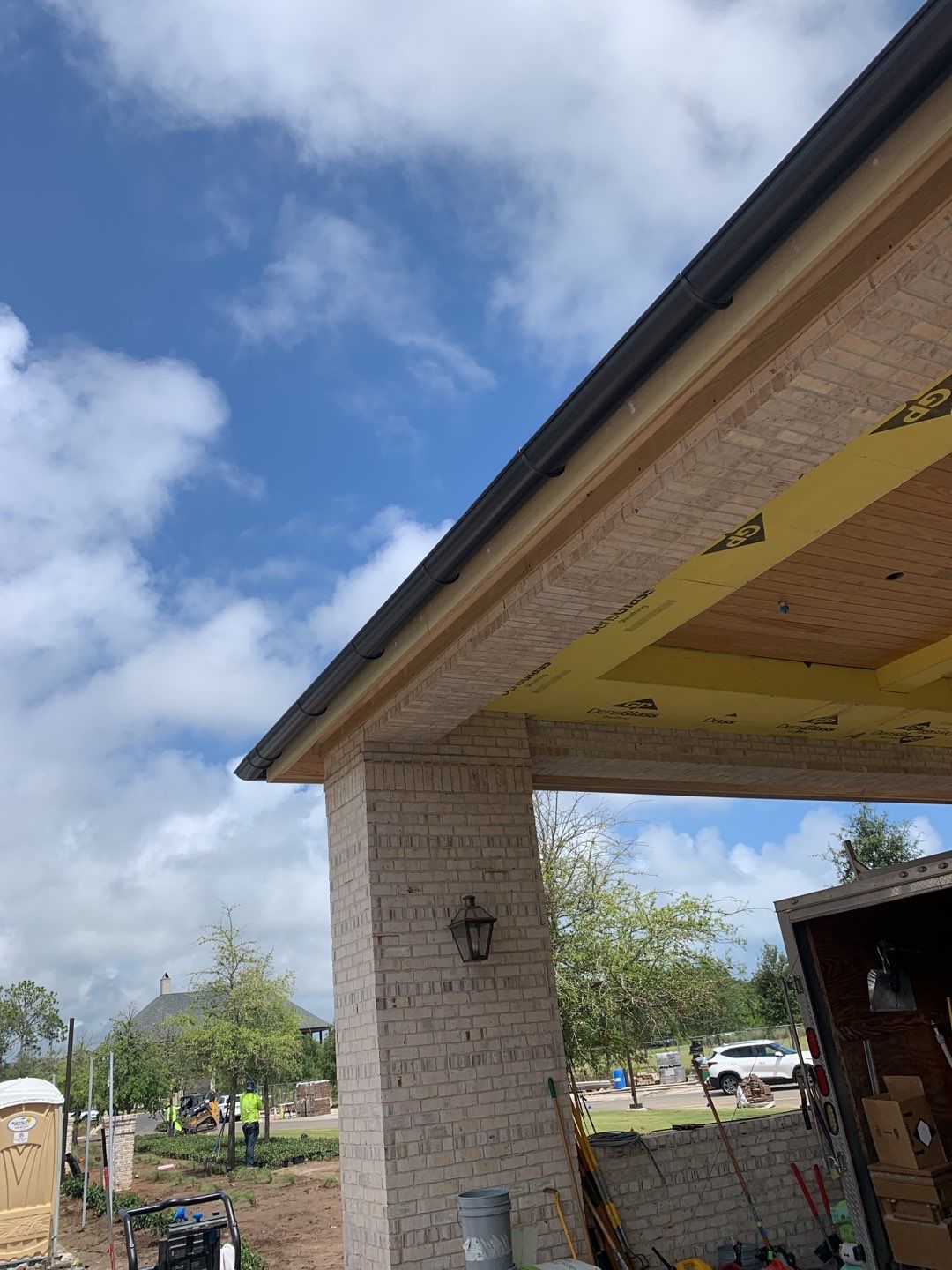 Half-Round Gutters for Coastal Homes in Panama City Beach FL by Gutter Professors