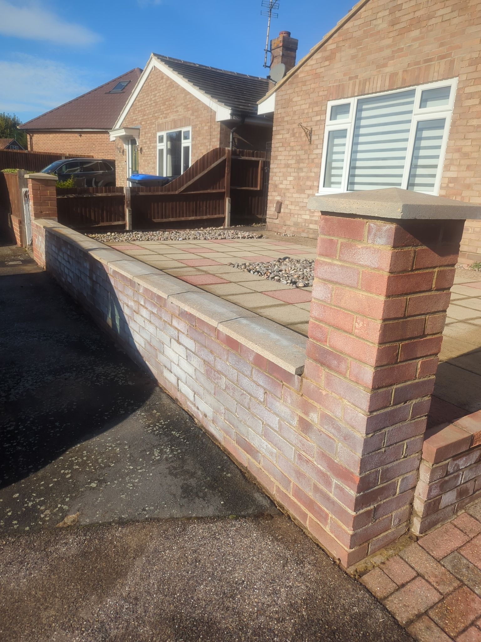 Driveway And Patio Clean using honda 21 ltr/min by Ges Exterior Cleaning ltd