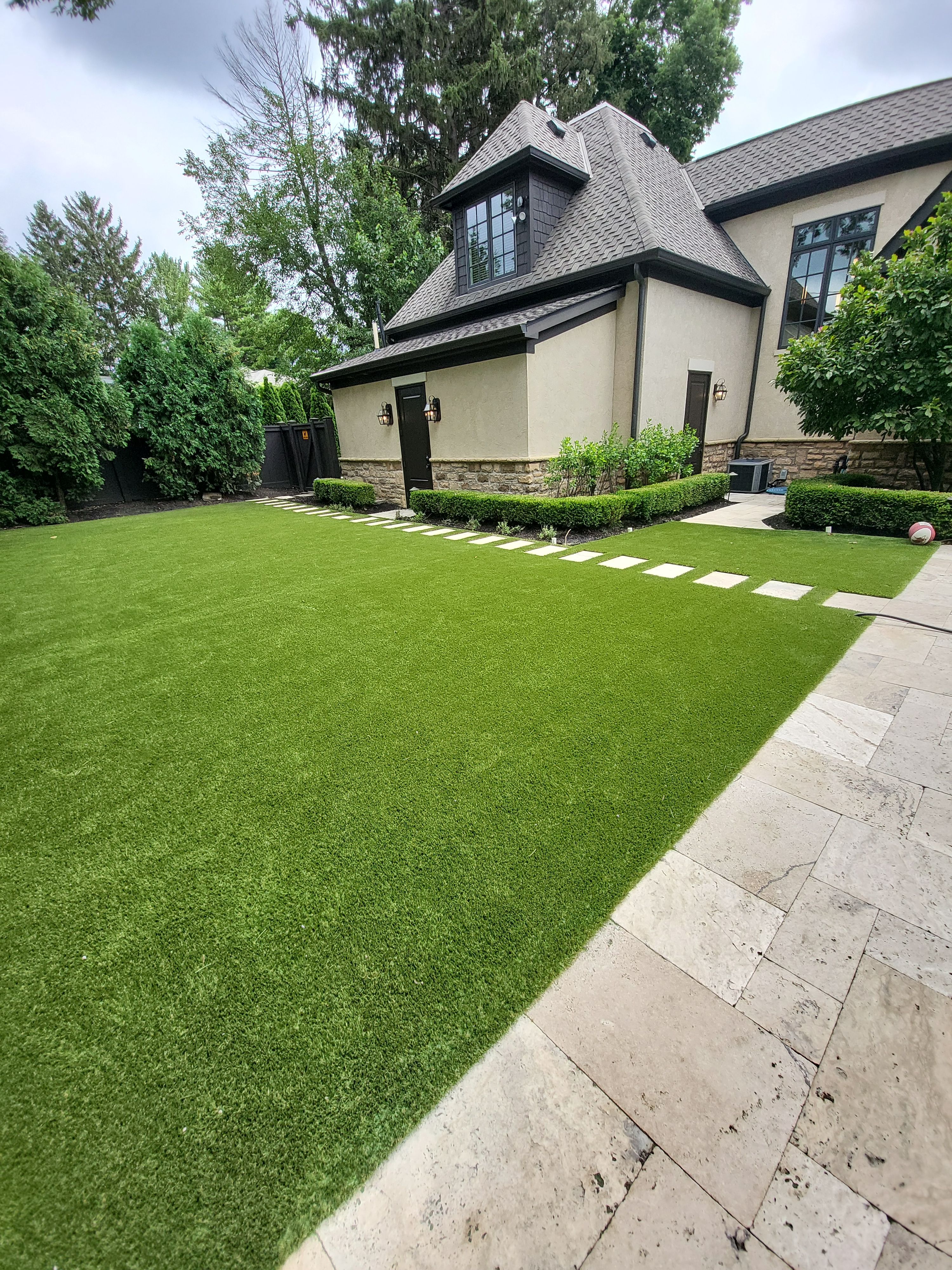 Upper Arlington Full Backyard Transformation by Southwest Greens Midwest