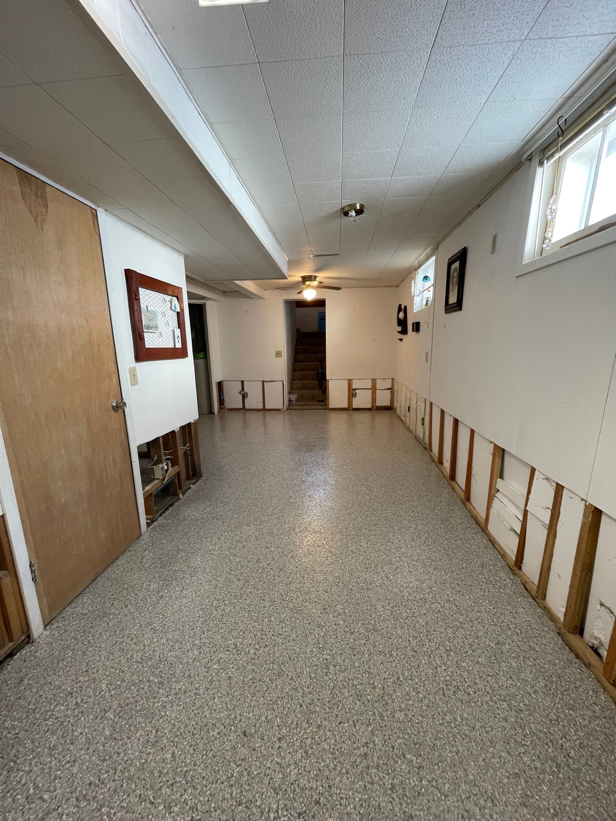 Basement using Mount Everest by Select Painting, Coatings & Garage Cabinets