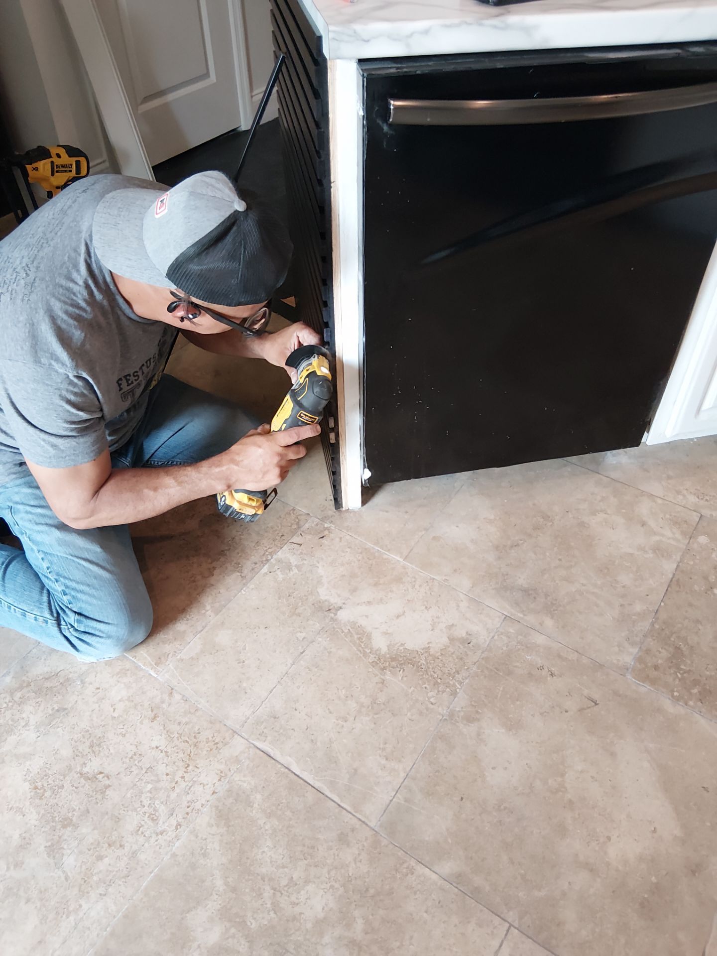 Kitchen Refresh and Hardwood Floor Restoration in Clayton by Legendary Services Company LLC.