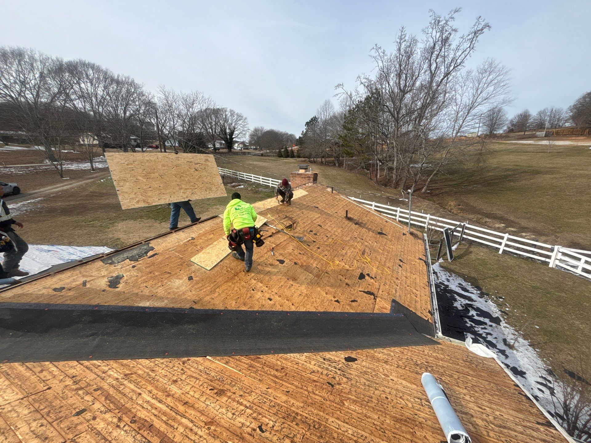 Roof Replacement in Liberty, SC | CertainTeed Landmark Burnt Sienna Architectural Shingles by Roofers LLC