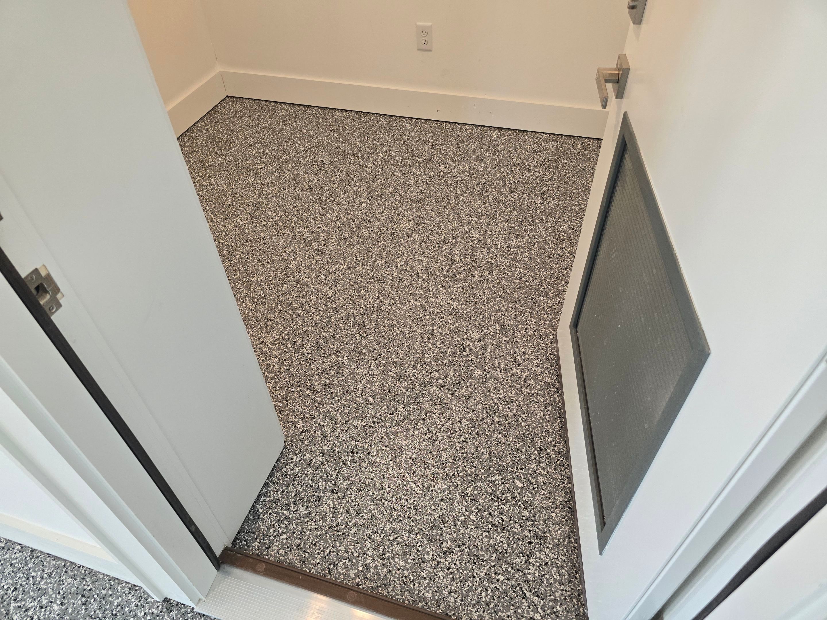 Garage using Wombat by Elite Floor Solutions