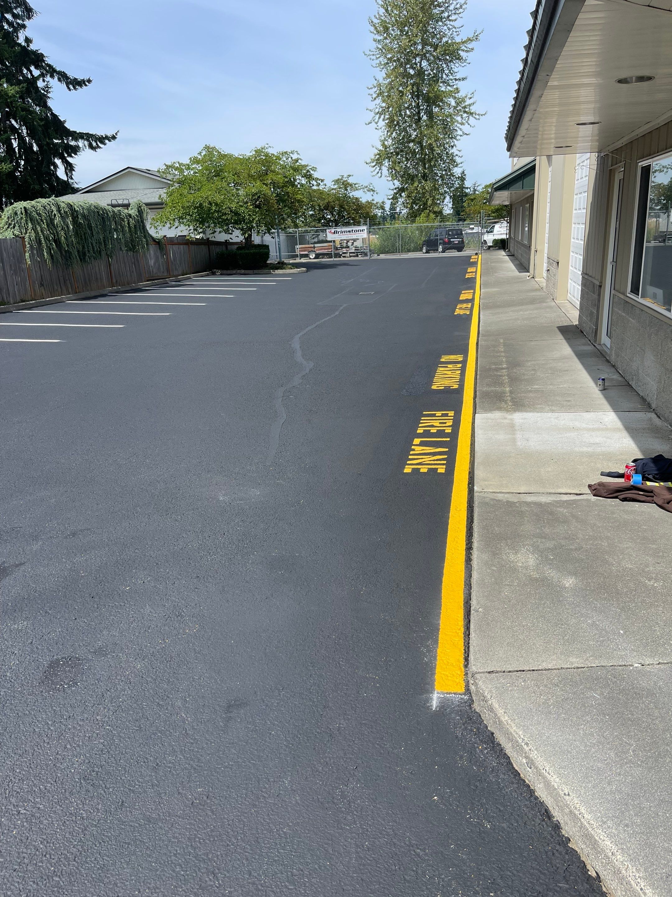 Sealcoat and Striping Parking Lot Repair |   by Jireh Asphalt & Concrete Inc 