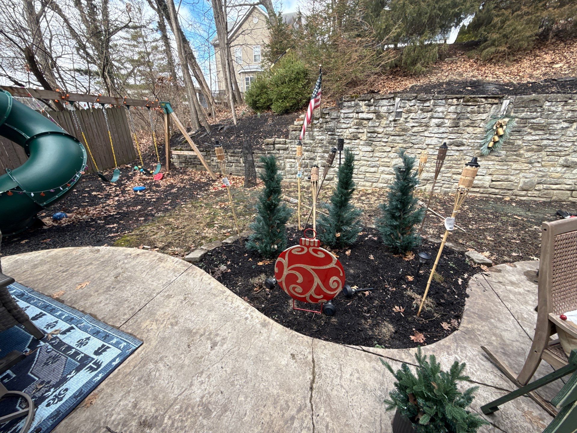 Cincinnati Artificial Turf Installation for Residential Padded Lawn by Southwest Greens Midwest