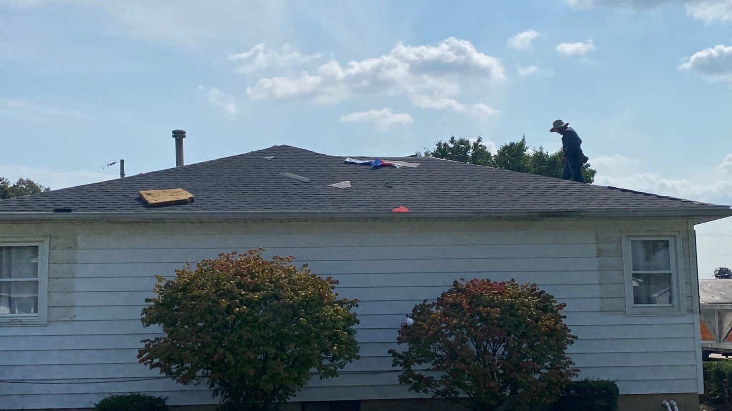 Residential Roofing Installation using GAF Timberline HDZ Charcoal by Nitro Roofing and Construction