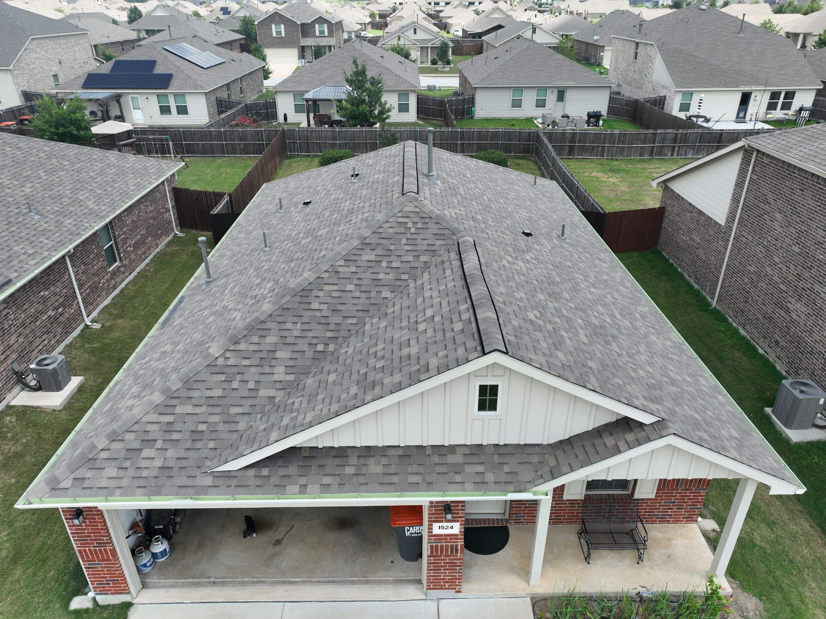 Residential Roofing Installation using Malarkey Vista Weathered Wood Plus by OneSource Roofing and Restoration