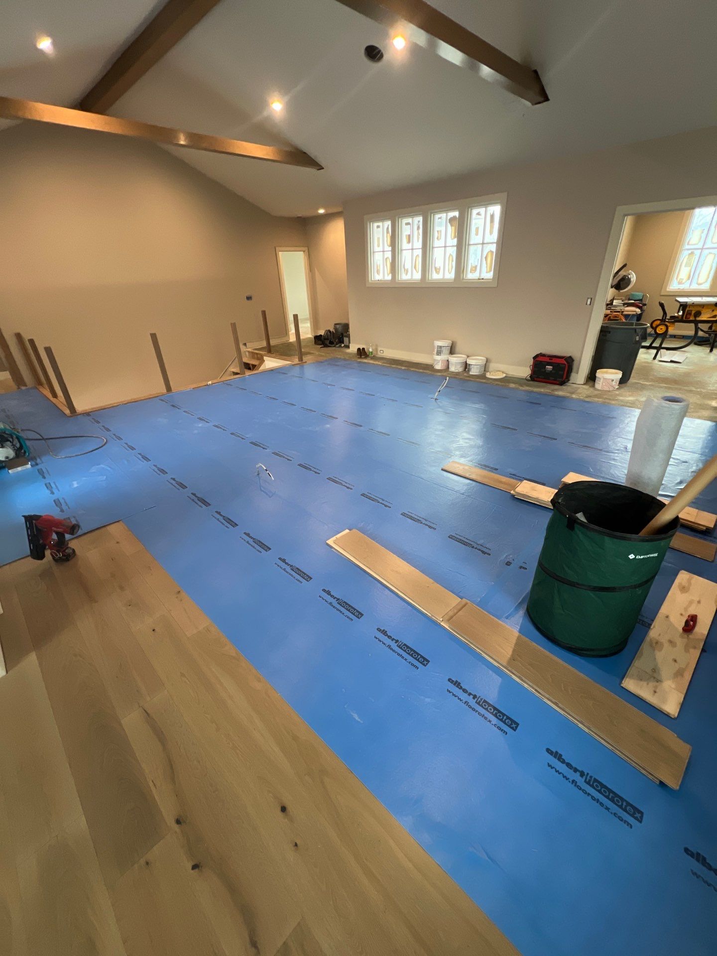 Over 1,900 sf of Custom Hardwoods by RTBaldwin Hardwood Floors