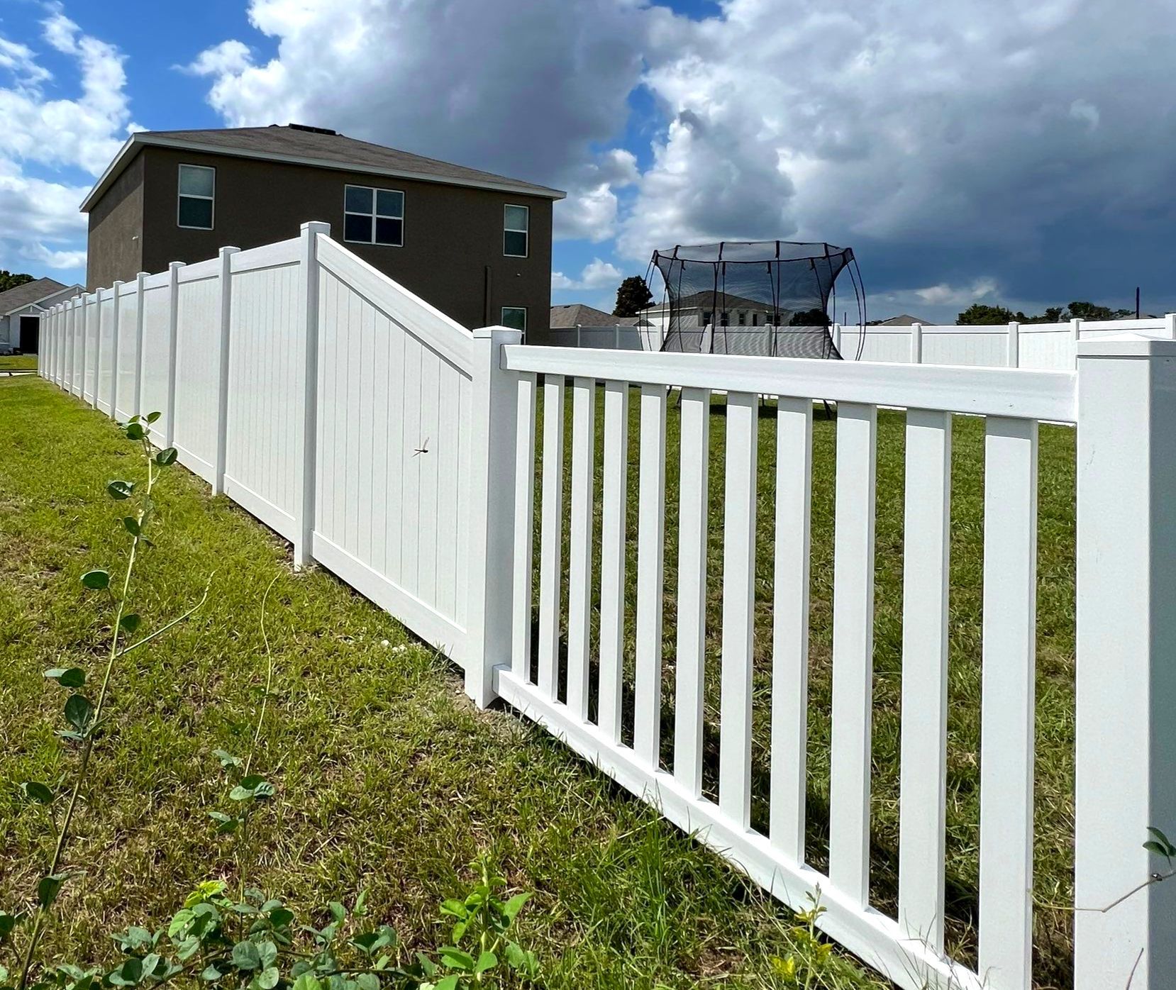 Vinyl Fence Installation using Vinyl Picket and Vinyl Privacy Fence by Asap fence and gates, LLC
