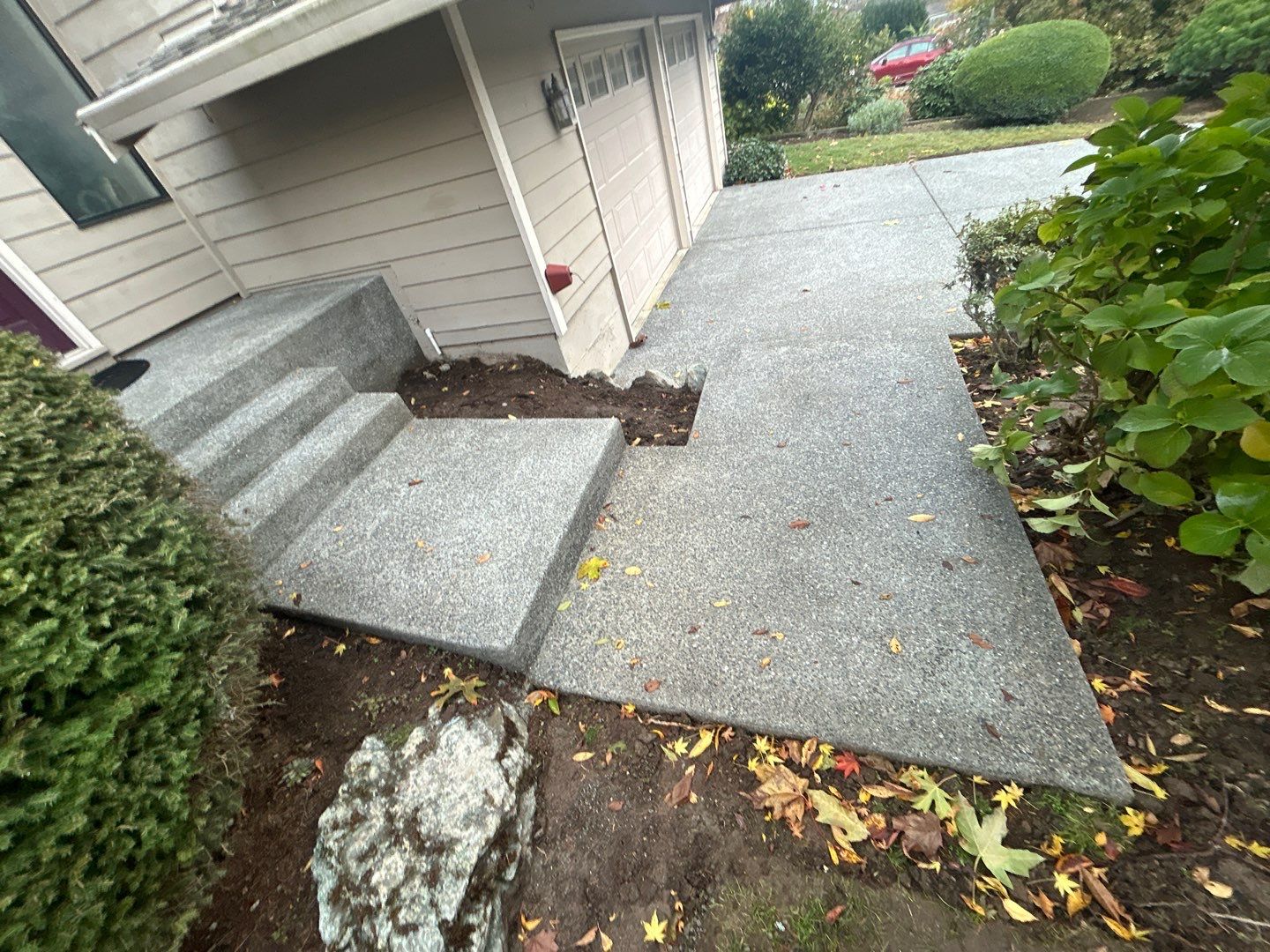 Laurie | Concrete Stairs  by Jireh Asphalt & Concrete Inc 