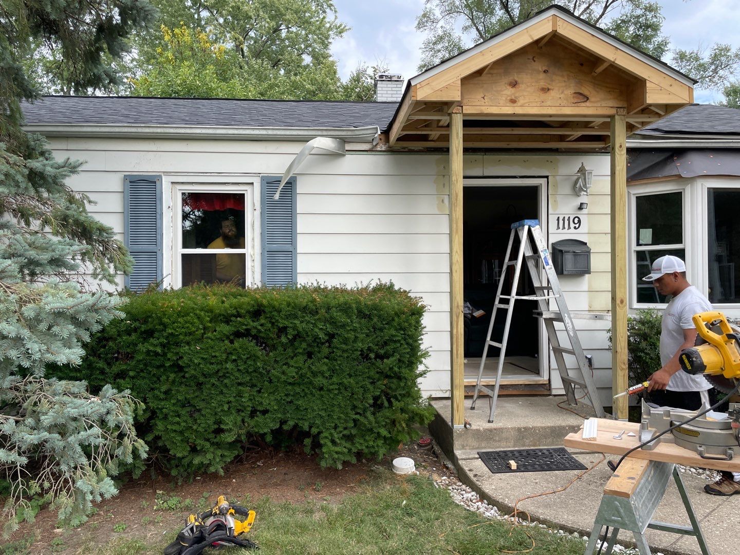 Siding Installation using Alside Charter Oak Siding  by Pro Home Services Inc