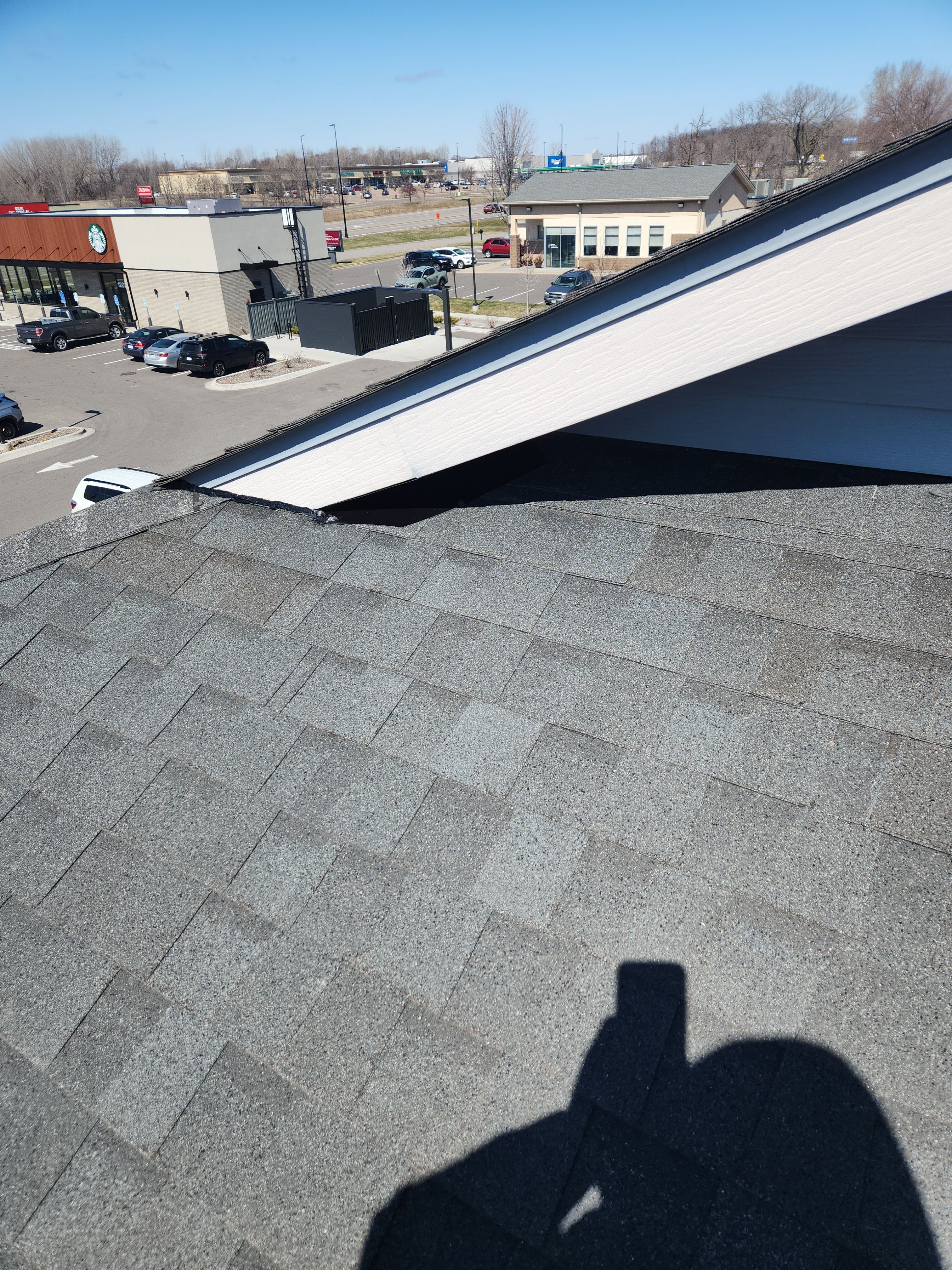 Commercial Roof Repair in Buffalo MN | Soffit Transition Metal & Leak Sealing by Next Level Seamless Gutters / Exteriors Inc.