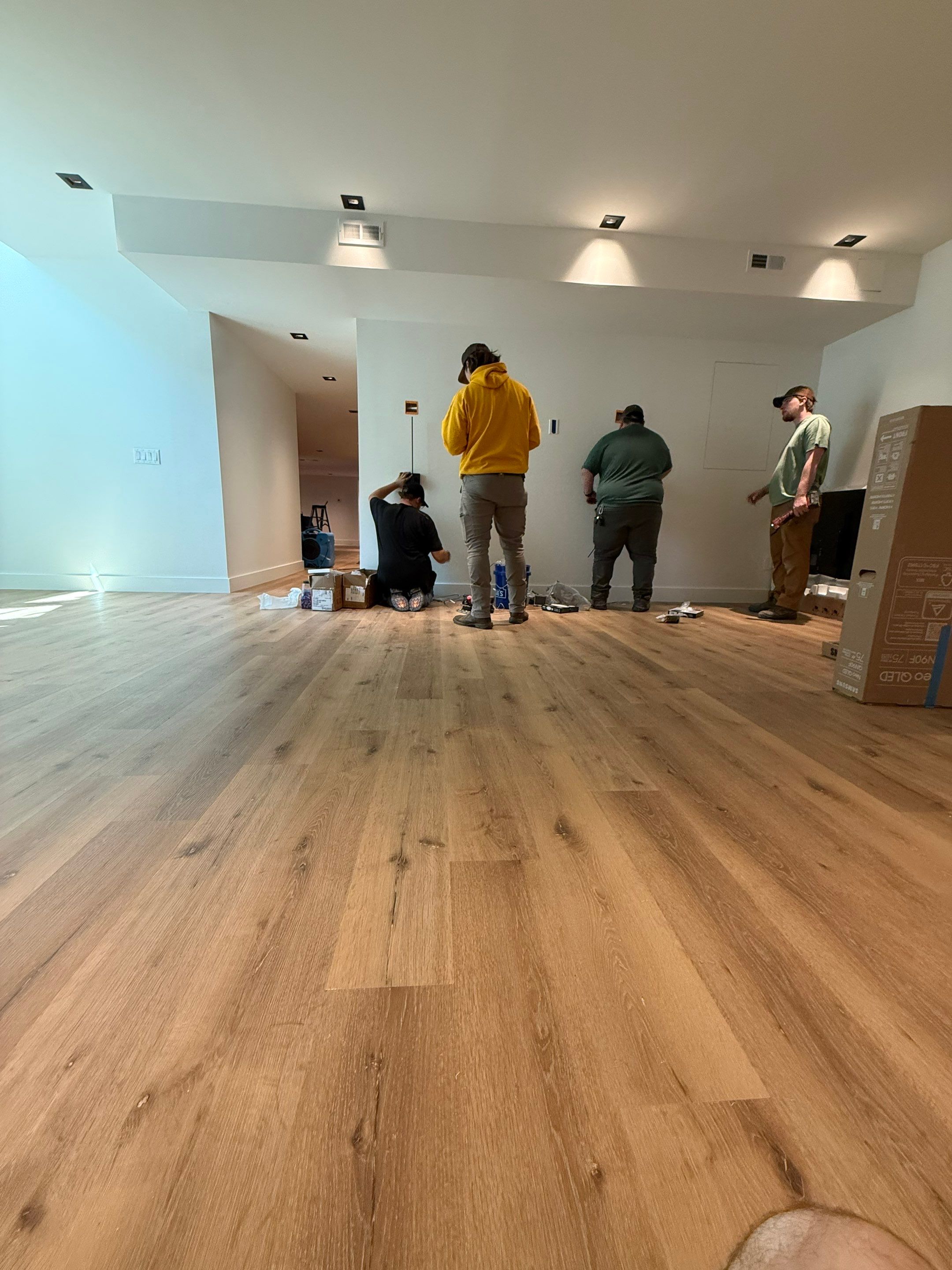 Basement Finishing Project with Home Gym and Sauna in Prospect by Authentic Carpentry