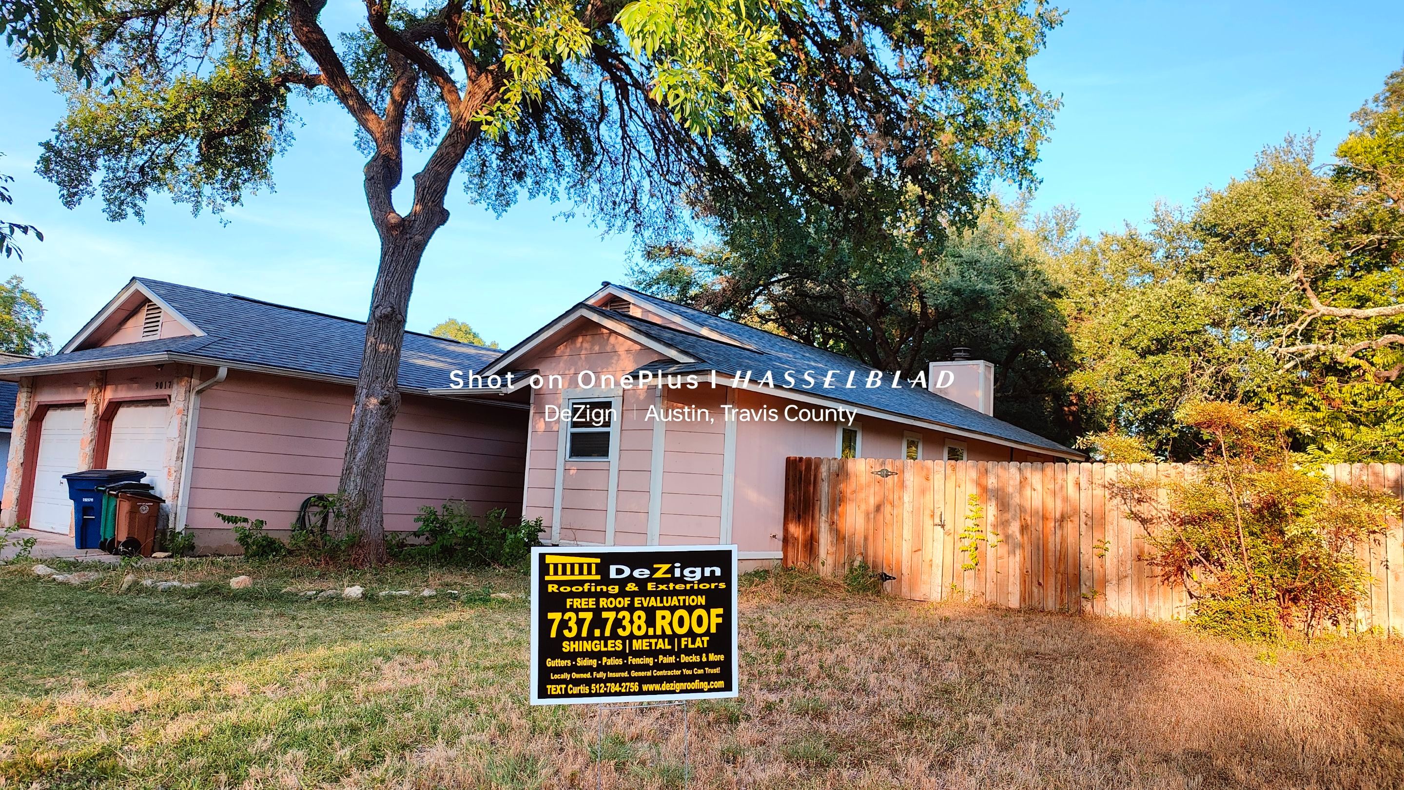 Residential Roofing Installation using Owens Corning Oakridge Estate Grey by DeZign Roofing & Exteriors