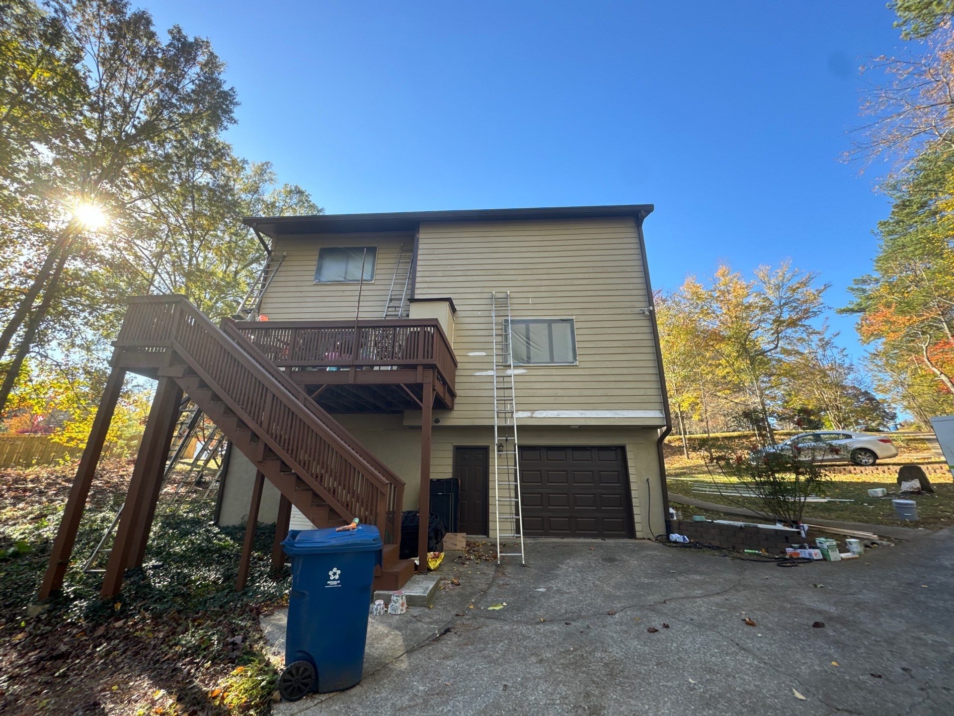 Full Exterior Siding and Trim Painting in Kennesaw by Swift Home Renovations