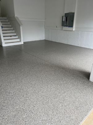 Garage Floor Coating using Creekbed