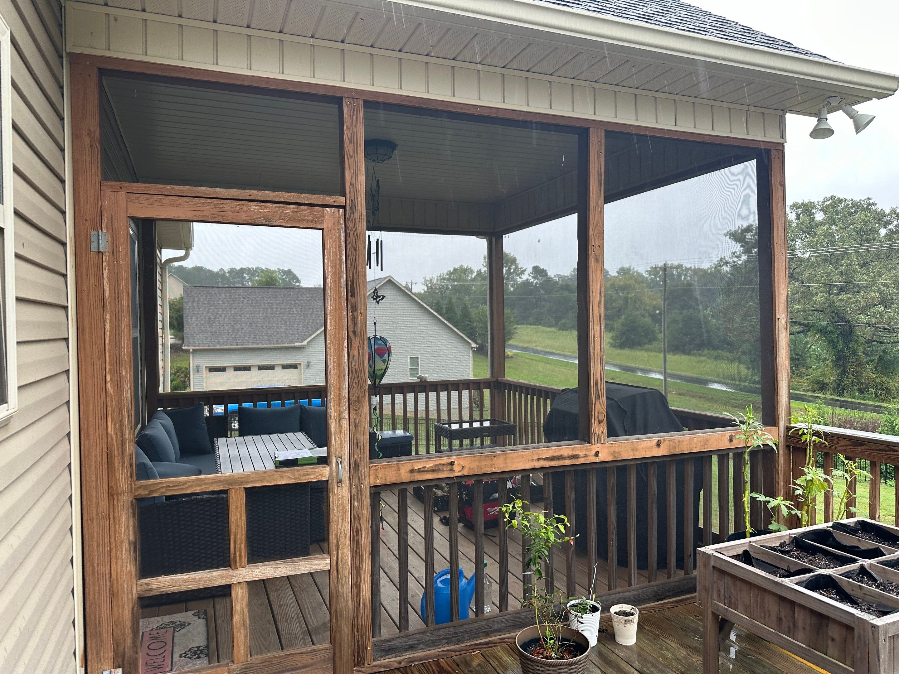 Weathered Deck using Wood Sealant by DuraSeal