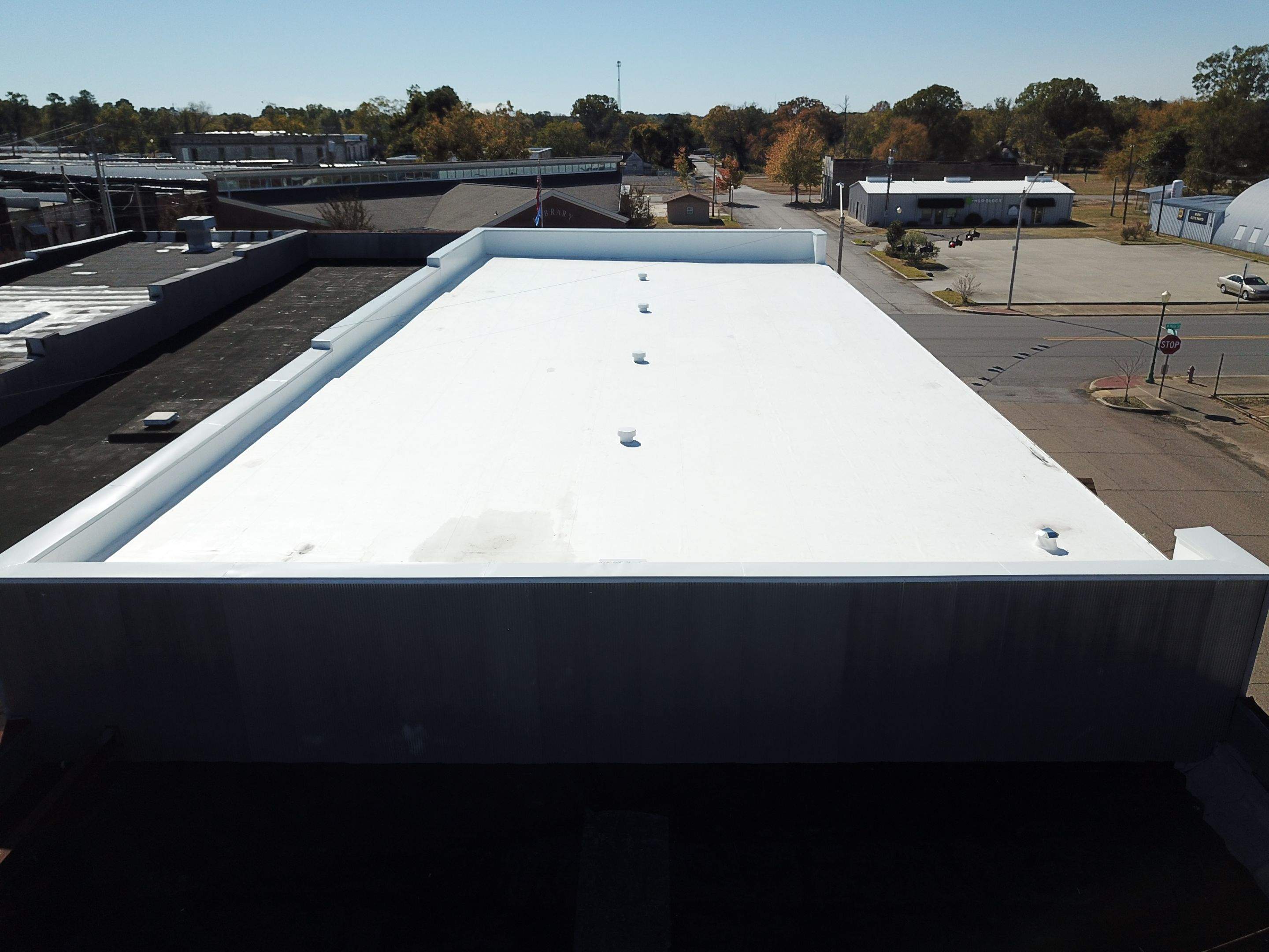 Police Department of Prescott, Arkansas by Hostetler Roofing