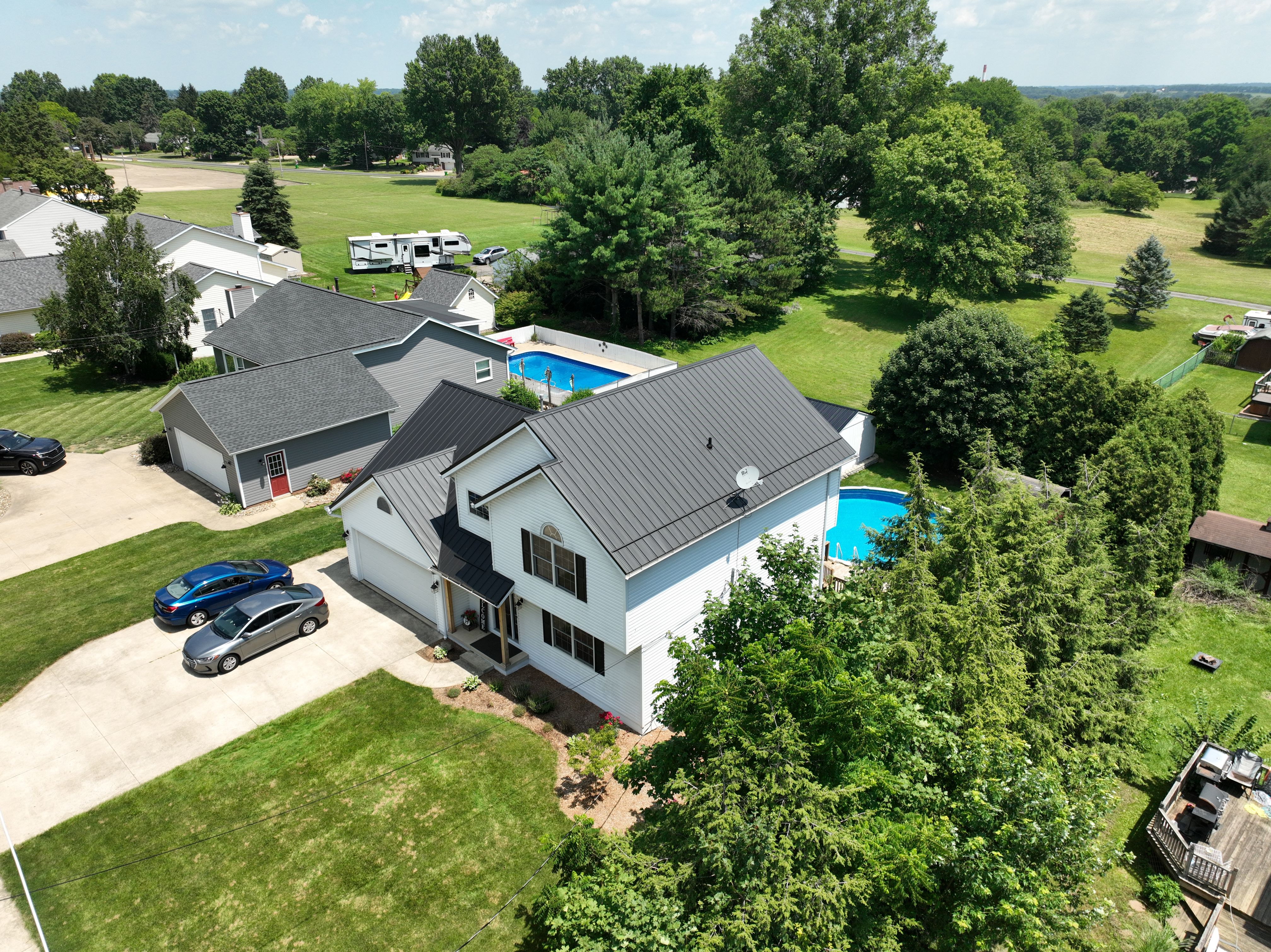 Roof — Aerial Proof of Quality by Cornerstone Roofing And Siding