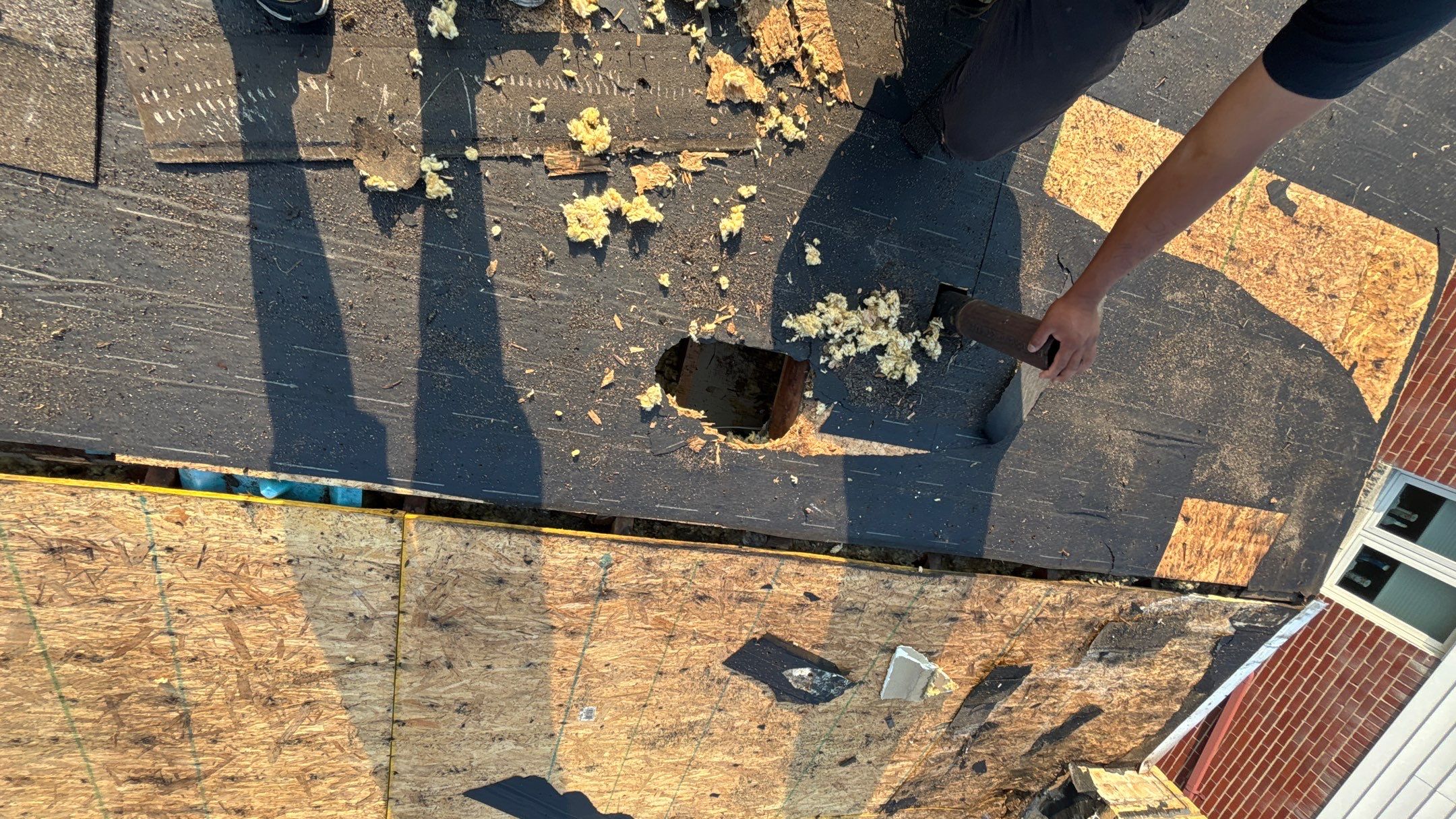 Roof Replacement using Owens Corning Driftwood by 180 Contractors