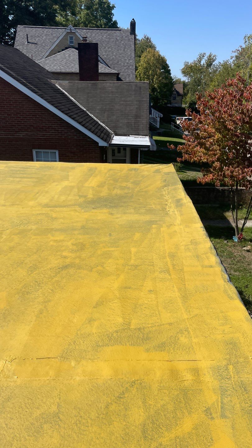 Residential Roofing Installation using EPDM  by Rainstoppers Roofing