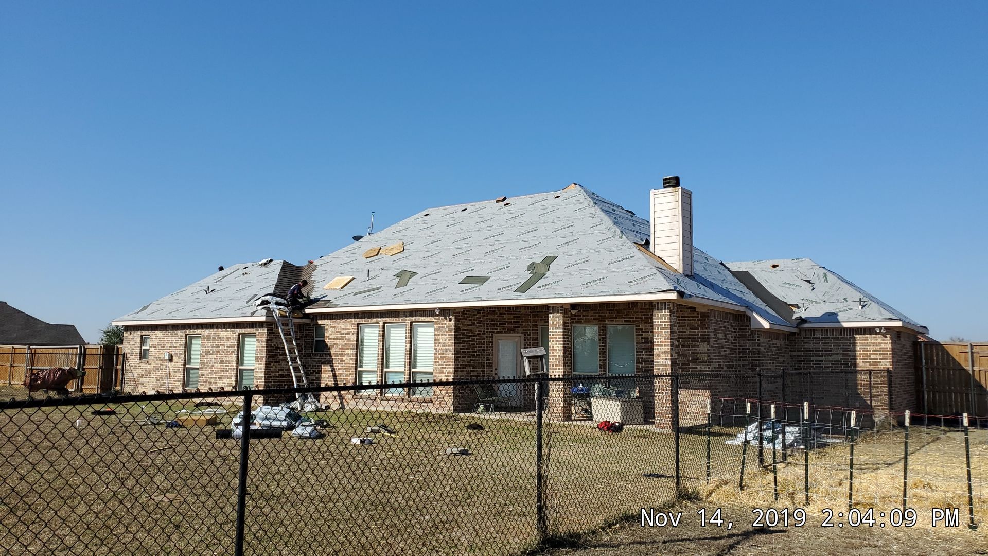 Residential Roofing Installation using Malarkey Legacy Scotchgard Shingles by Harvey Roofing & Construction