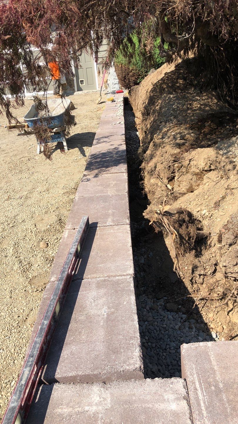 Justin | Retaining Wall, Landscape Project  by Jireh Asphalt & Concrete Inc 